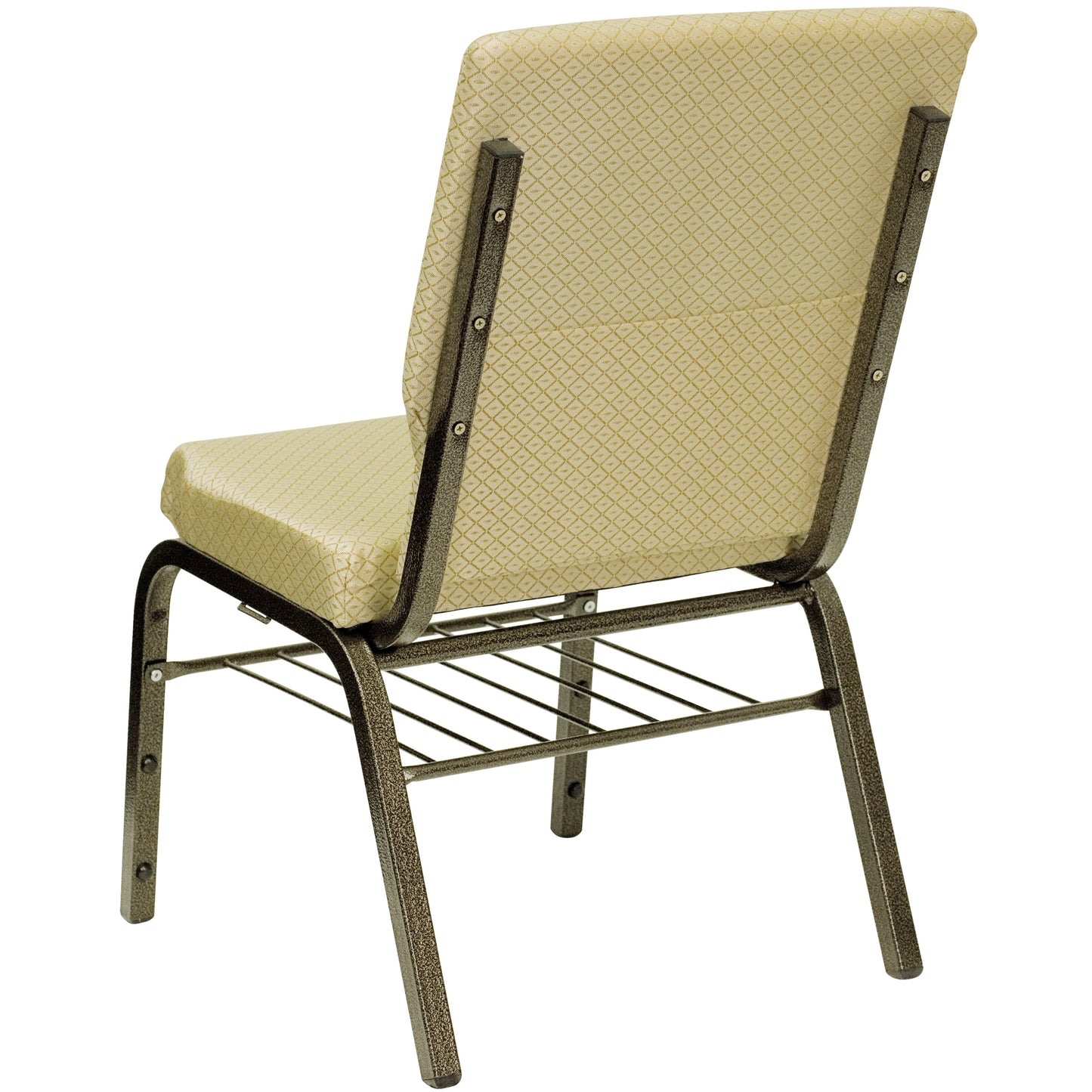 Beige Fabric Church Chair XU-CH-60096-BGE-BAS-GG