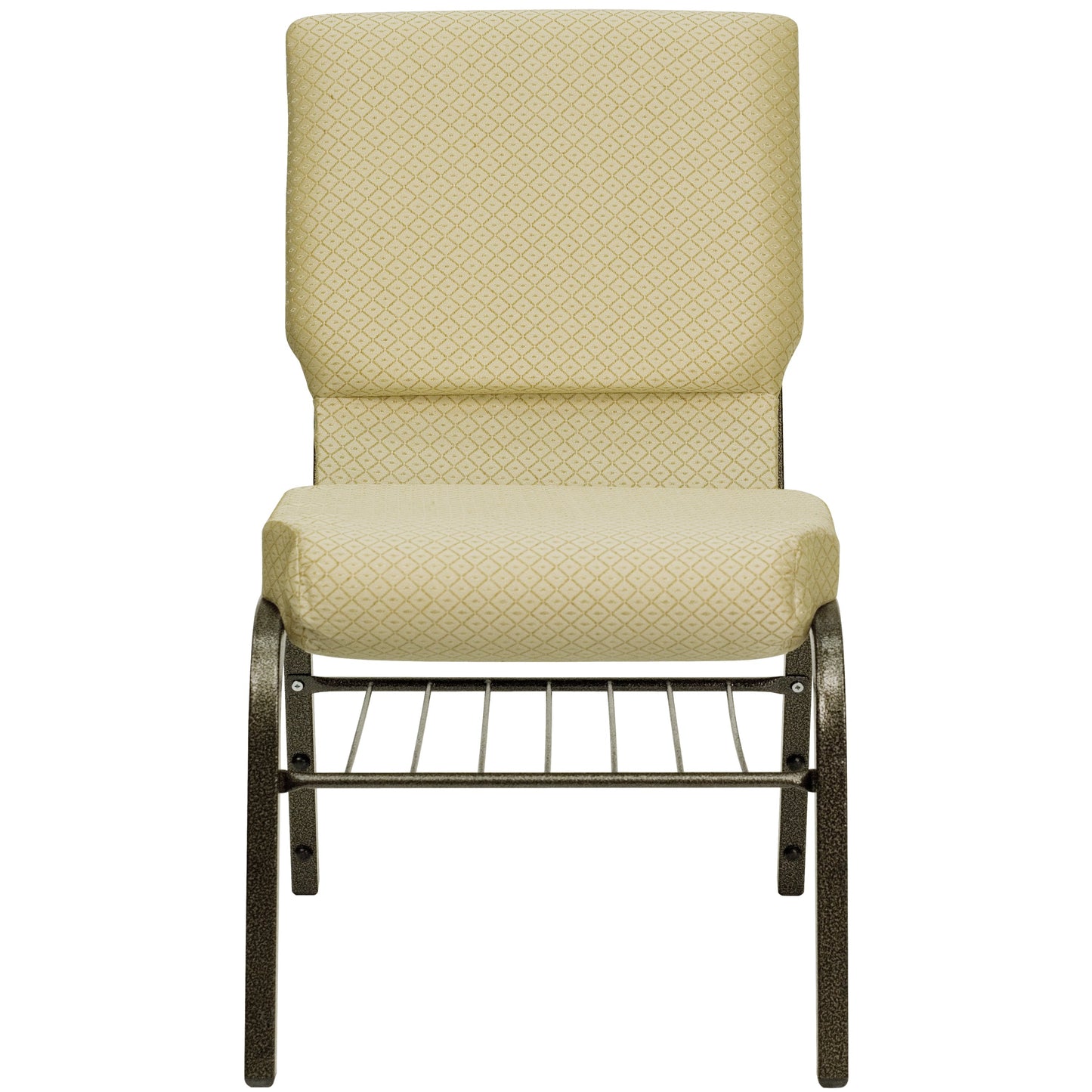 Beige Fabric Church Chair XU-CH-60096-BGE-BAS-GG