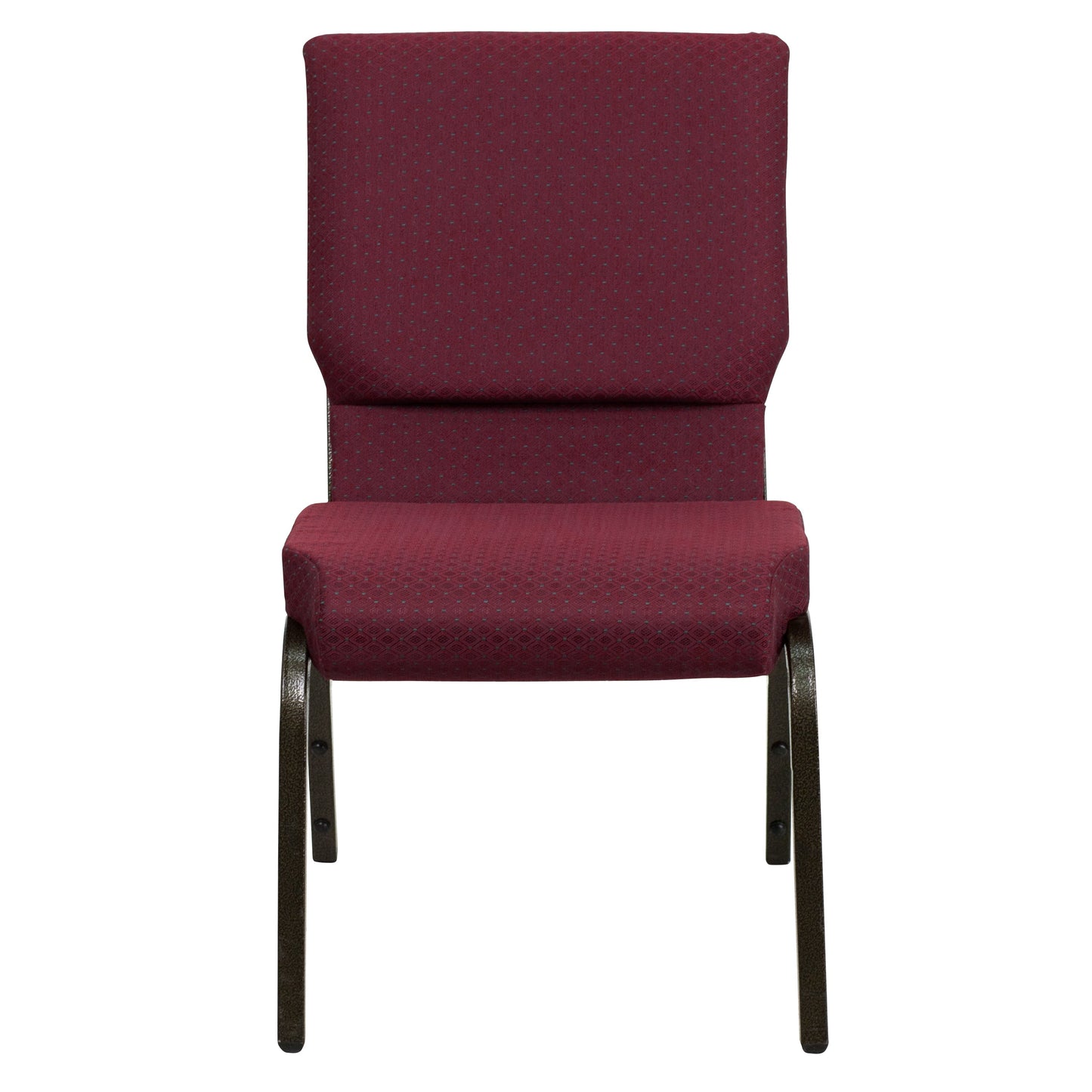 Burgundy Fabric Church Chair XU-CH-60096-BYXY56-GG