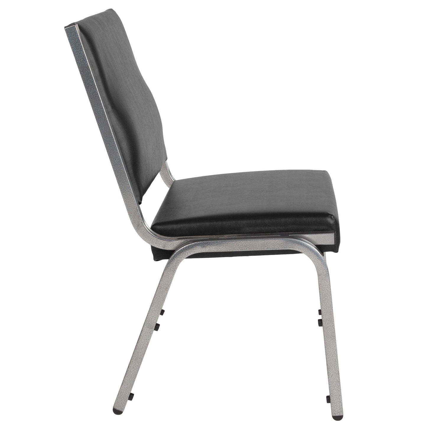 Black Vinyl Bariatric Chair XU-DG-60442-660-1-BV-GG