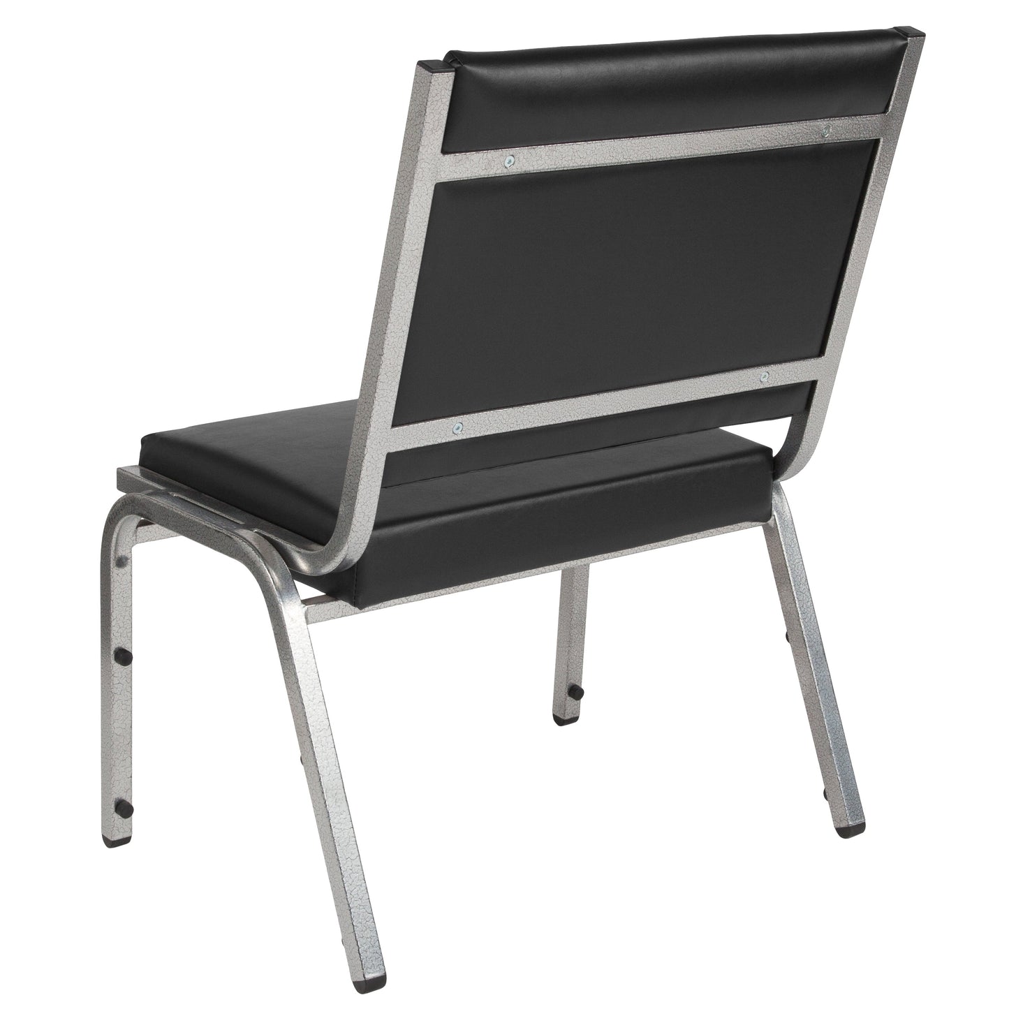 Black Vinyl Bariatric Chair XU-DG-60442-660-1-BV-GG