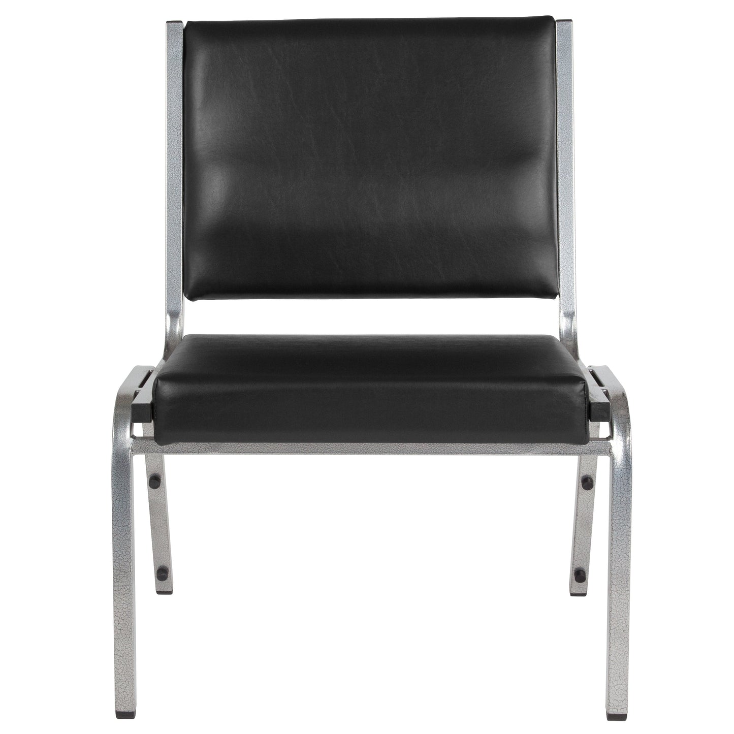 Black Vinyl Bariatric Chair XU-DG-60442-660-1-BV-GG