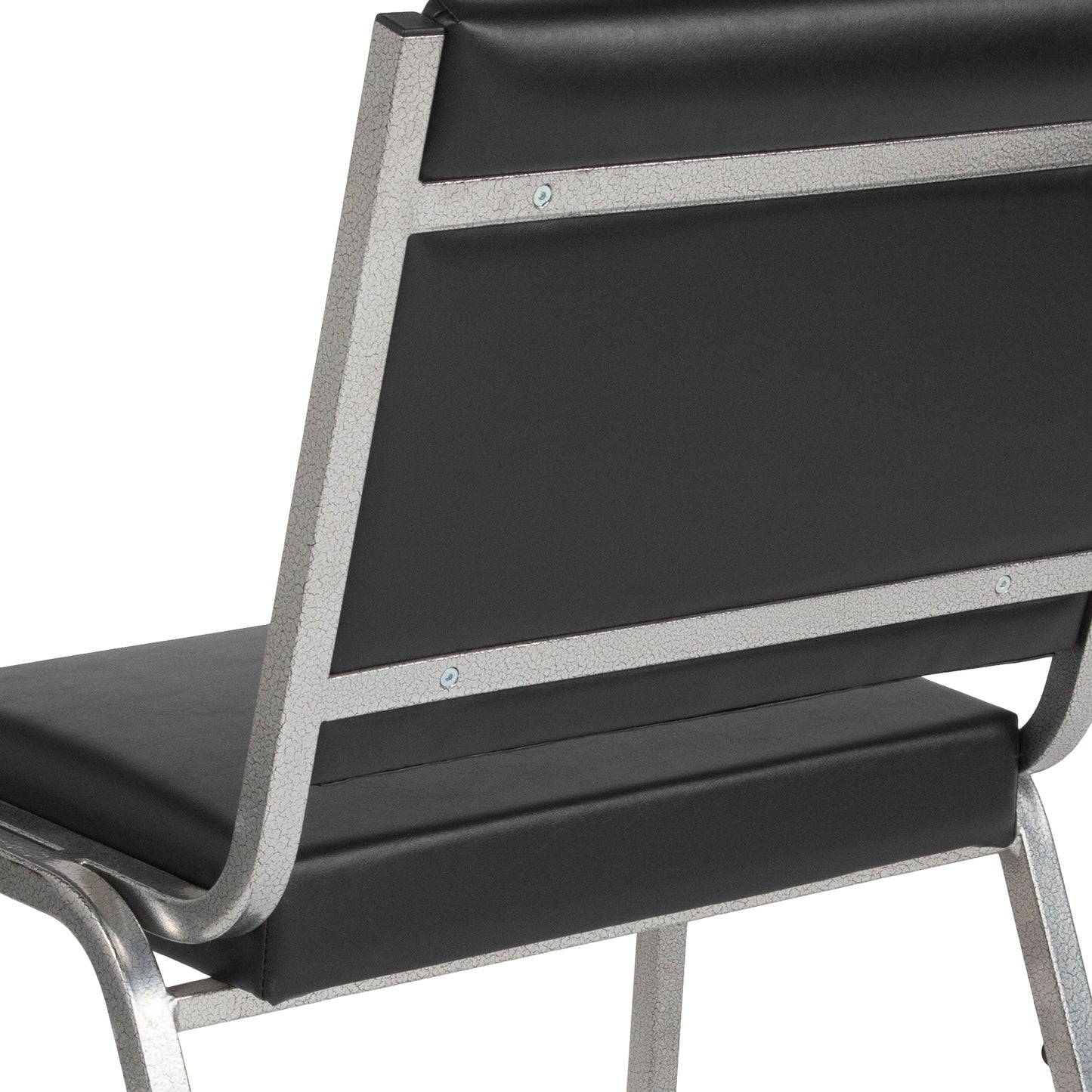 Black Vinyl Bariatric Chair XU-DG-60442-660-1-BV-GG