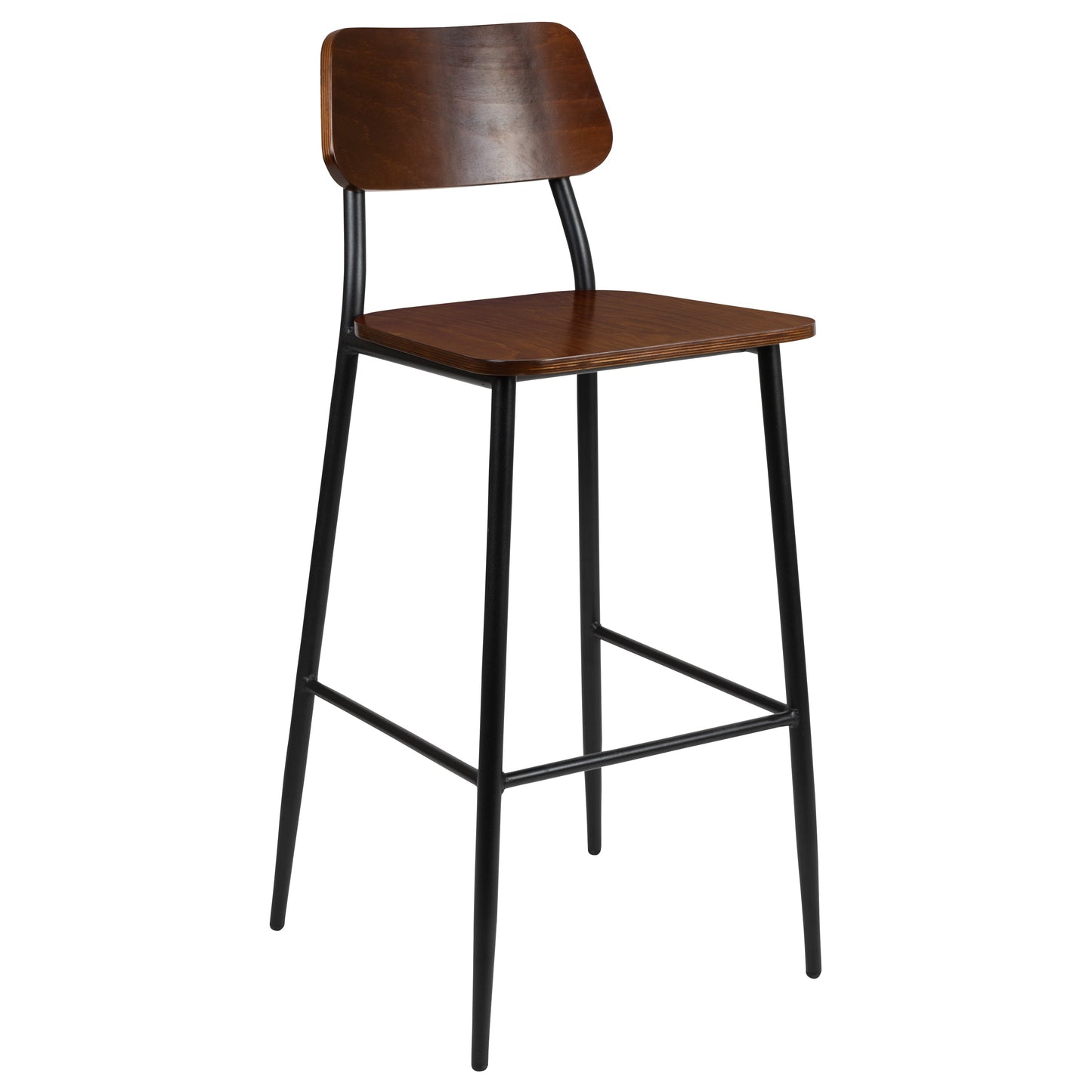 Industrial Rustic Barstool XU-DG-60725B-GG