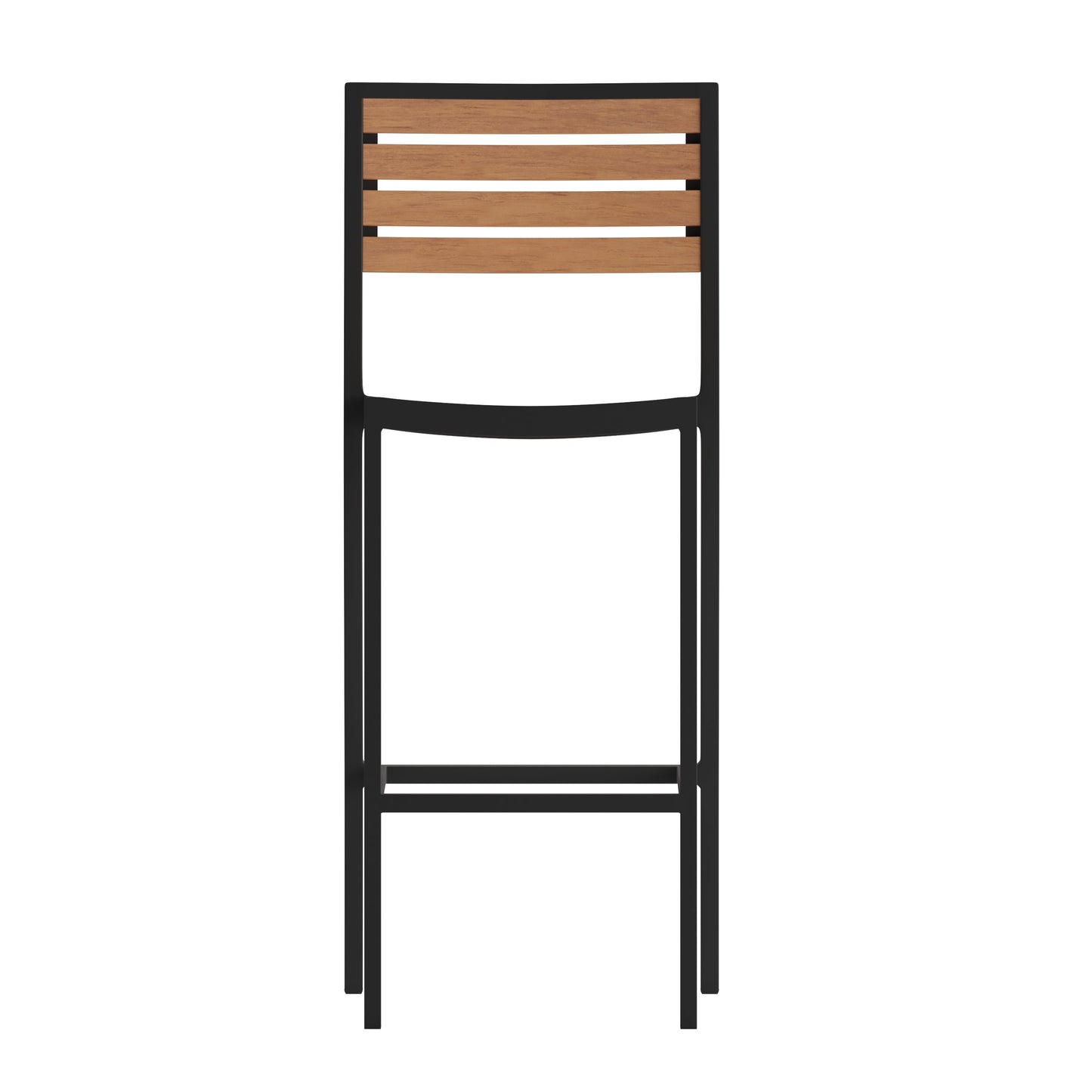 Faux Teak Patio Bar Stool XU-DG-HW6036B-GG