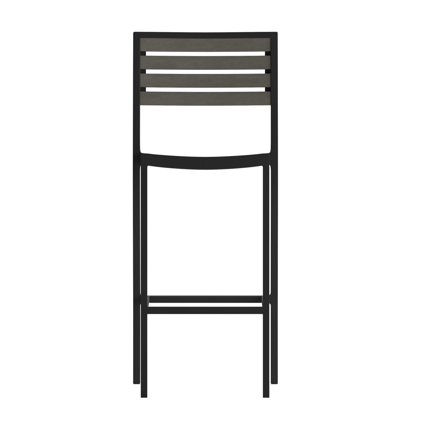 Gray Wash Patio Bar Stool XU-DG-HW6036B-GY-GG