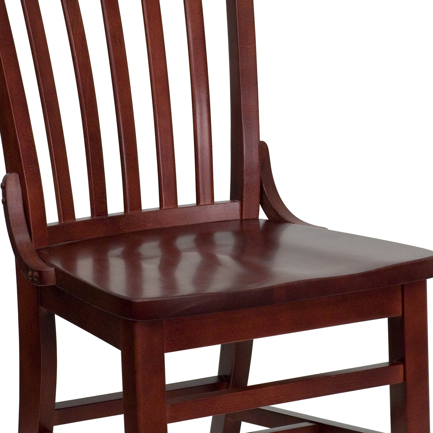 Mahogany Wood Dining Chair XU-DG-W0006-MAH-GG