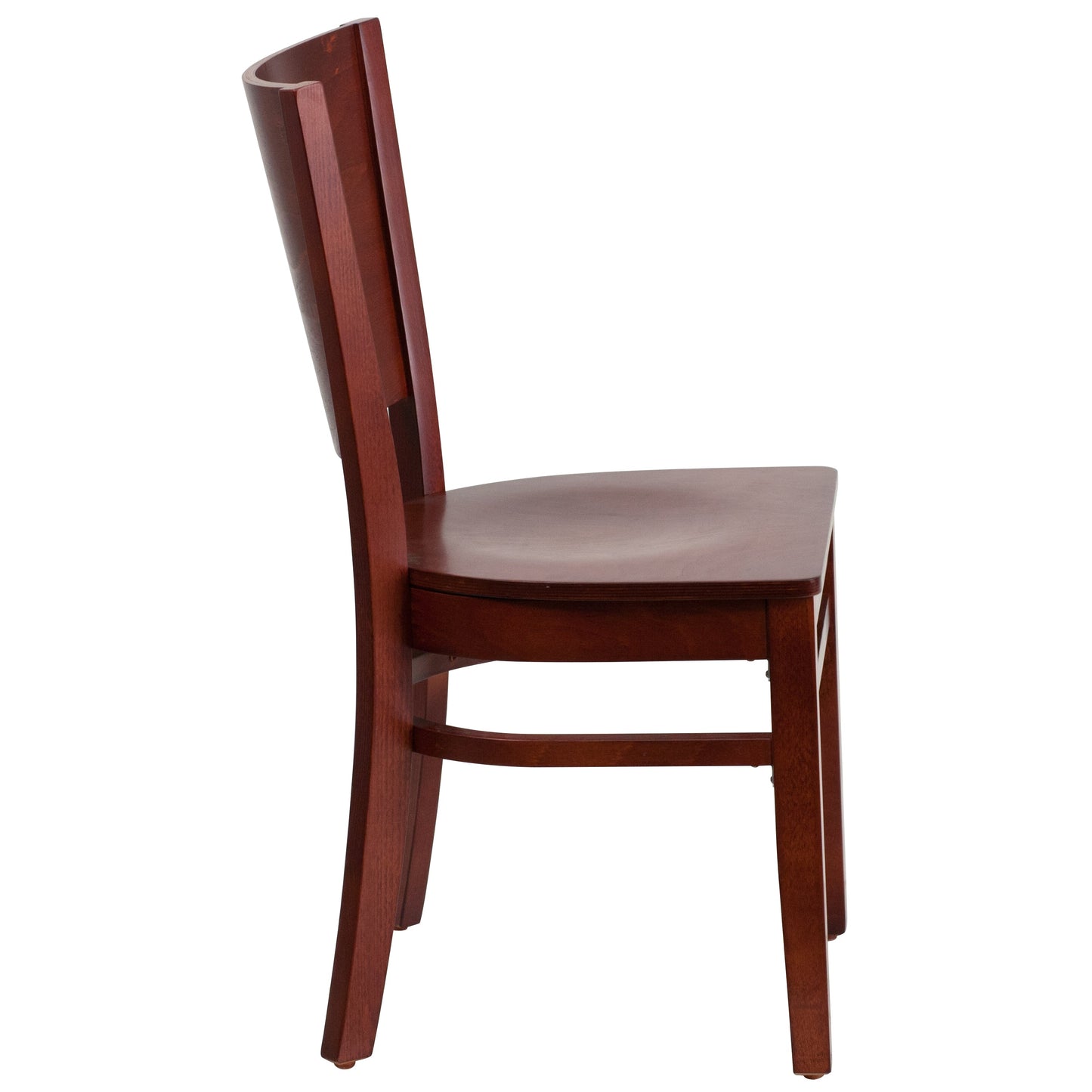 Mahogany Wood Dining Chair XU-DG-W0094B-MAH-MAH-GG