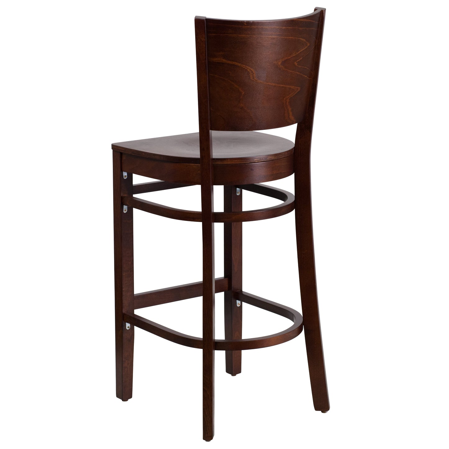 Walnut Wood Stool XU-DG-W0094BAR-WAL-WAL-GG