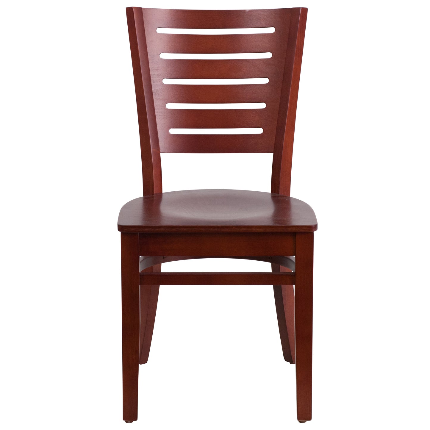 Mahogany Wood Dining Chair XU-DG-W0108-MAH-MAH-GG