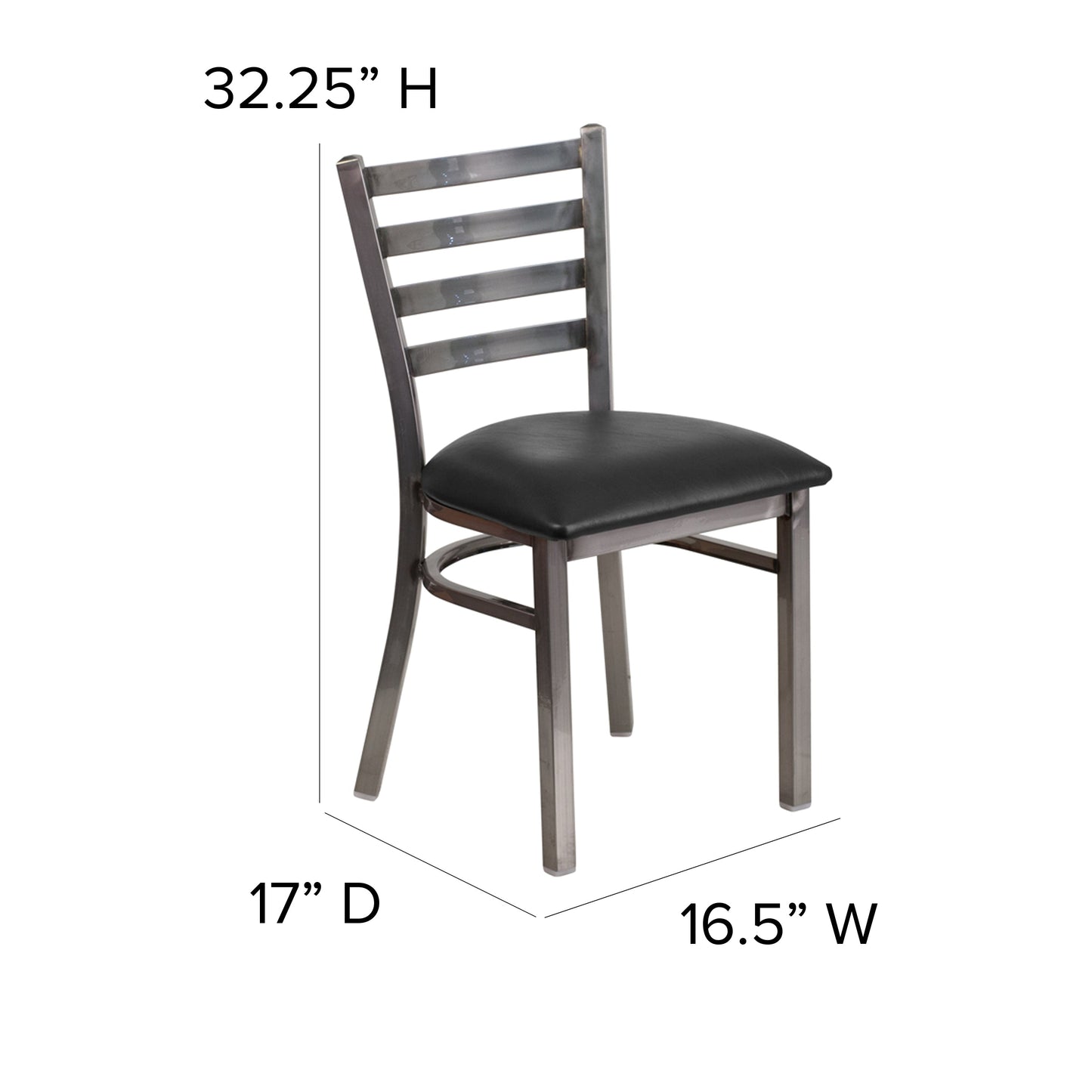 Metal Dining Chair for High Traffic Businesses