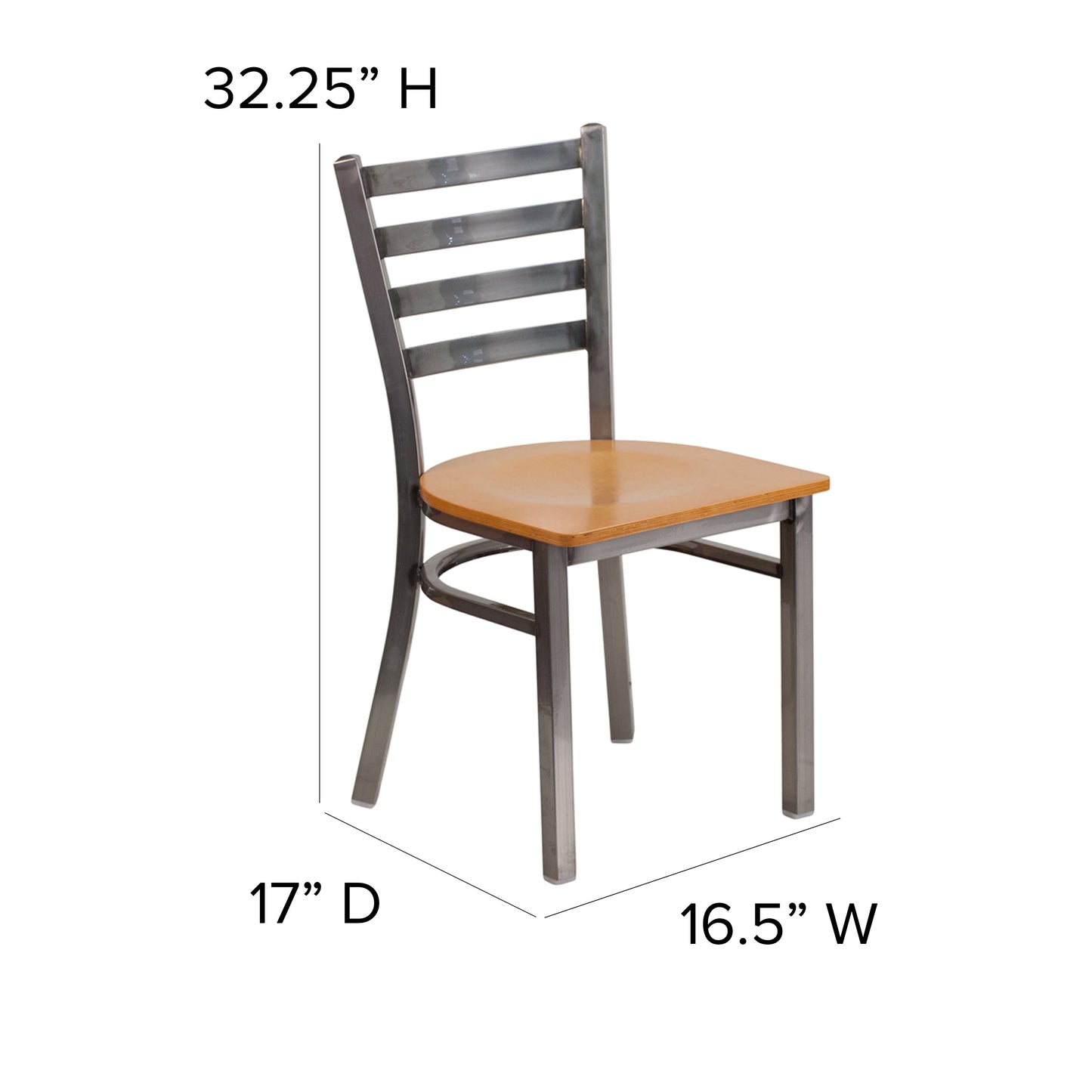 Metal Dining Chair for High Traffic Businesses