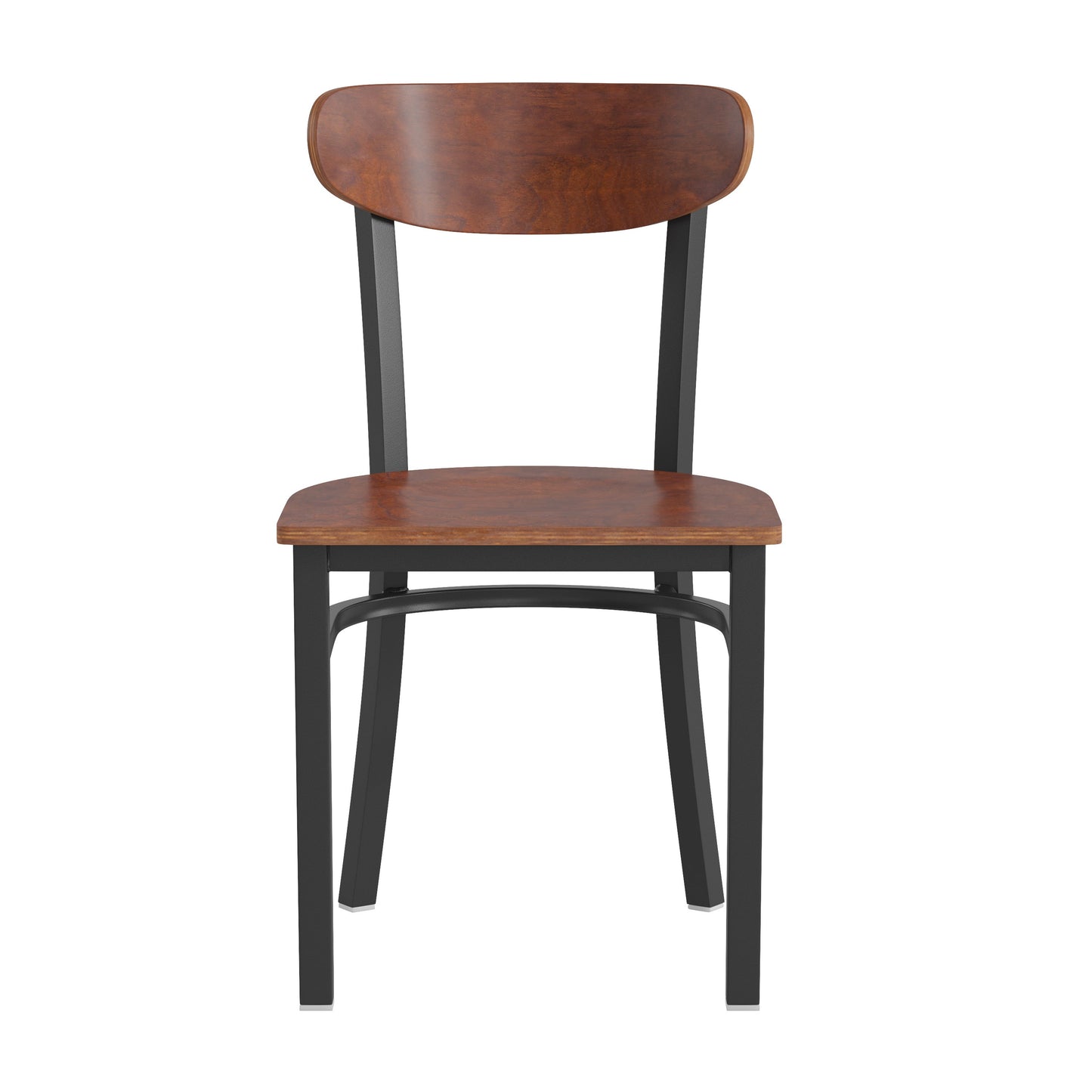 Walnut Wood Seat Dining Chair XU-DG6V5B-WAL-GG