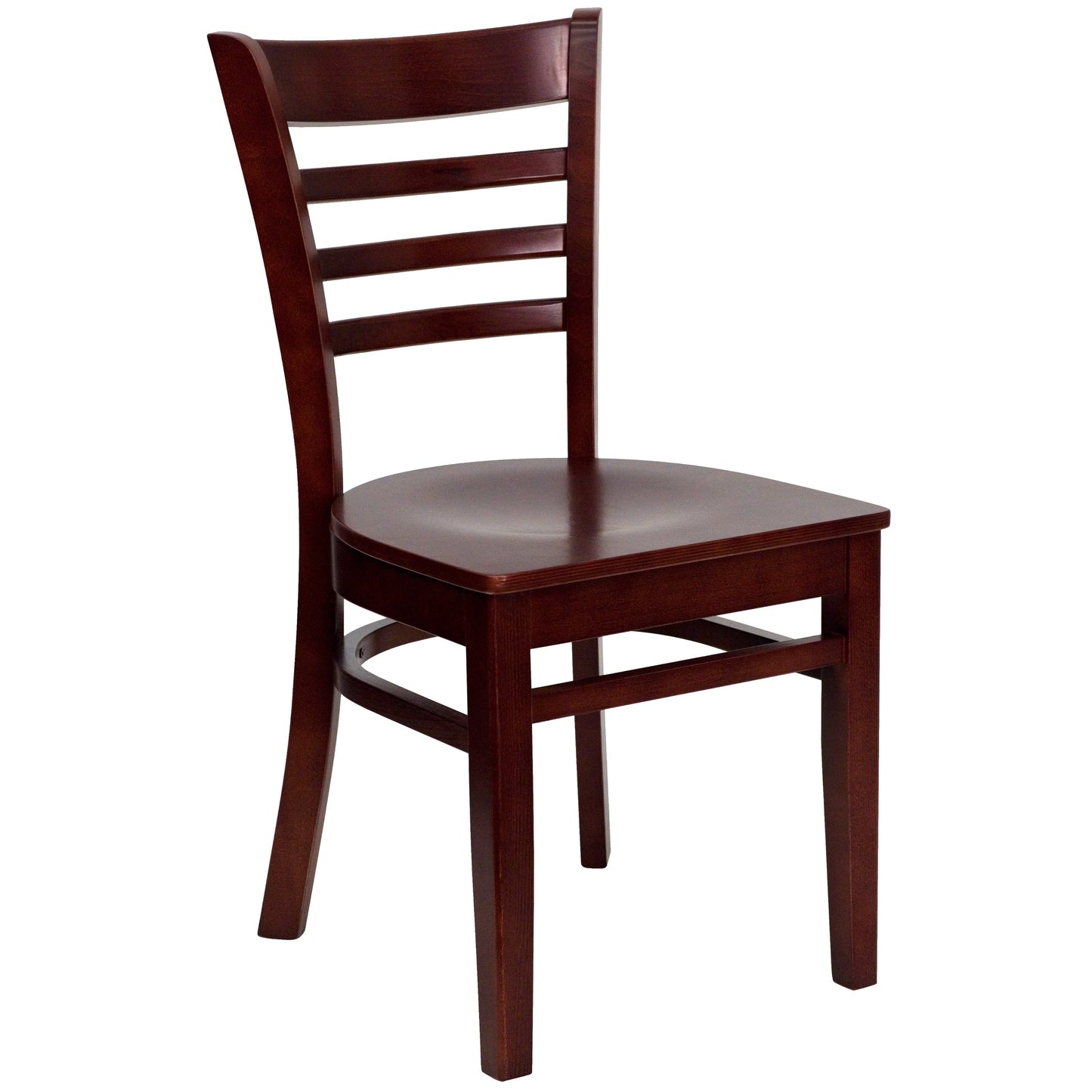 Mahogany Wood Dining Chair XU-DGW0005LAD-MAH-GG