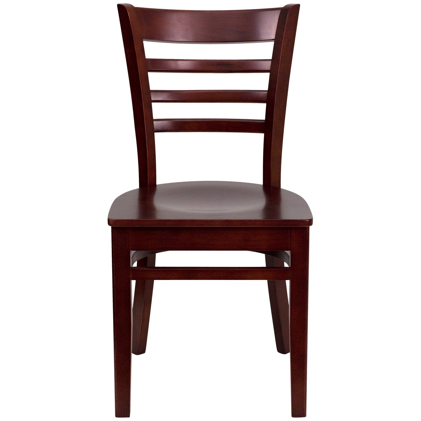 Mahogany Wood Dining Chair XU-DGW0005LAD-MAH-GG