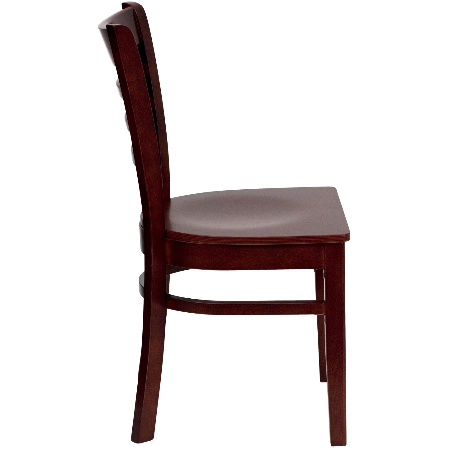 Mahogany Wood Dining Chair XU-DGW0005LAD-MAH-GG