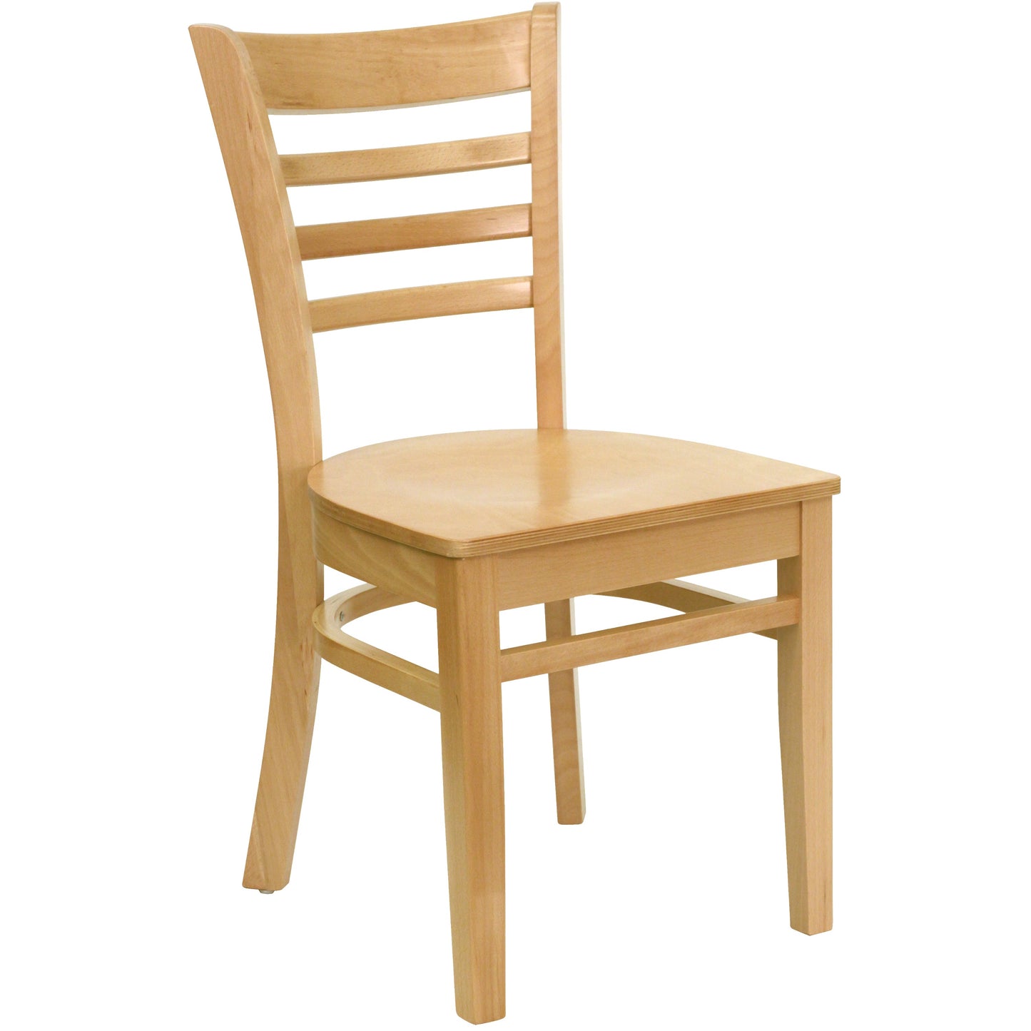 Natural Wood Dining Chair XU-DGW0005LAD-NAT-GG