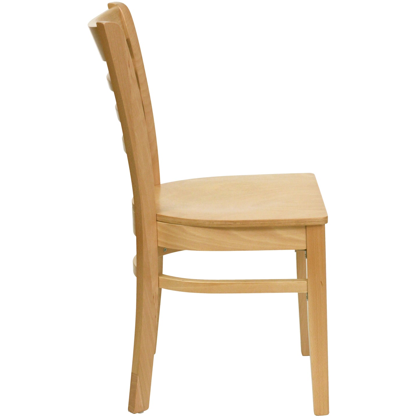 Natural Wood Dining Chair XU-DGW0005LAD-NAT-GG