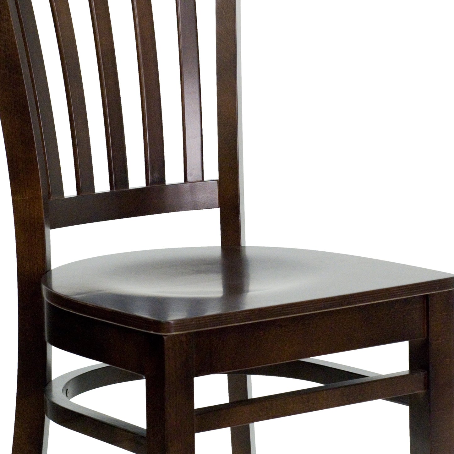 Walnut Wood Dining Chair XU-DGW0008VRT-WAL-GG