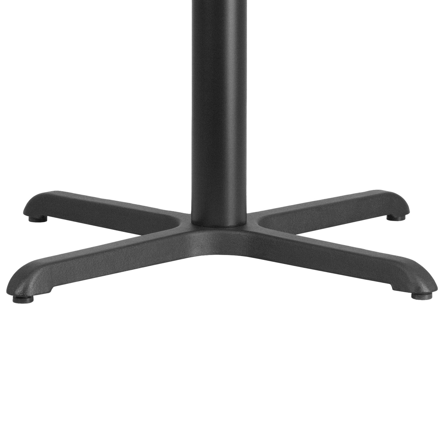 Black 30x30 Table HT X-Base XU-T3030-GG