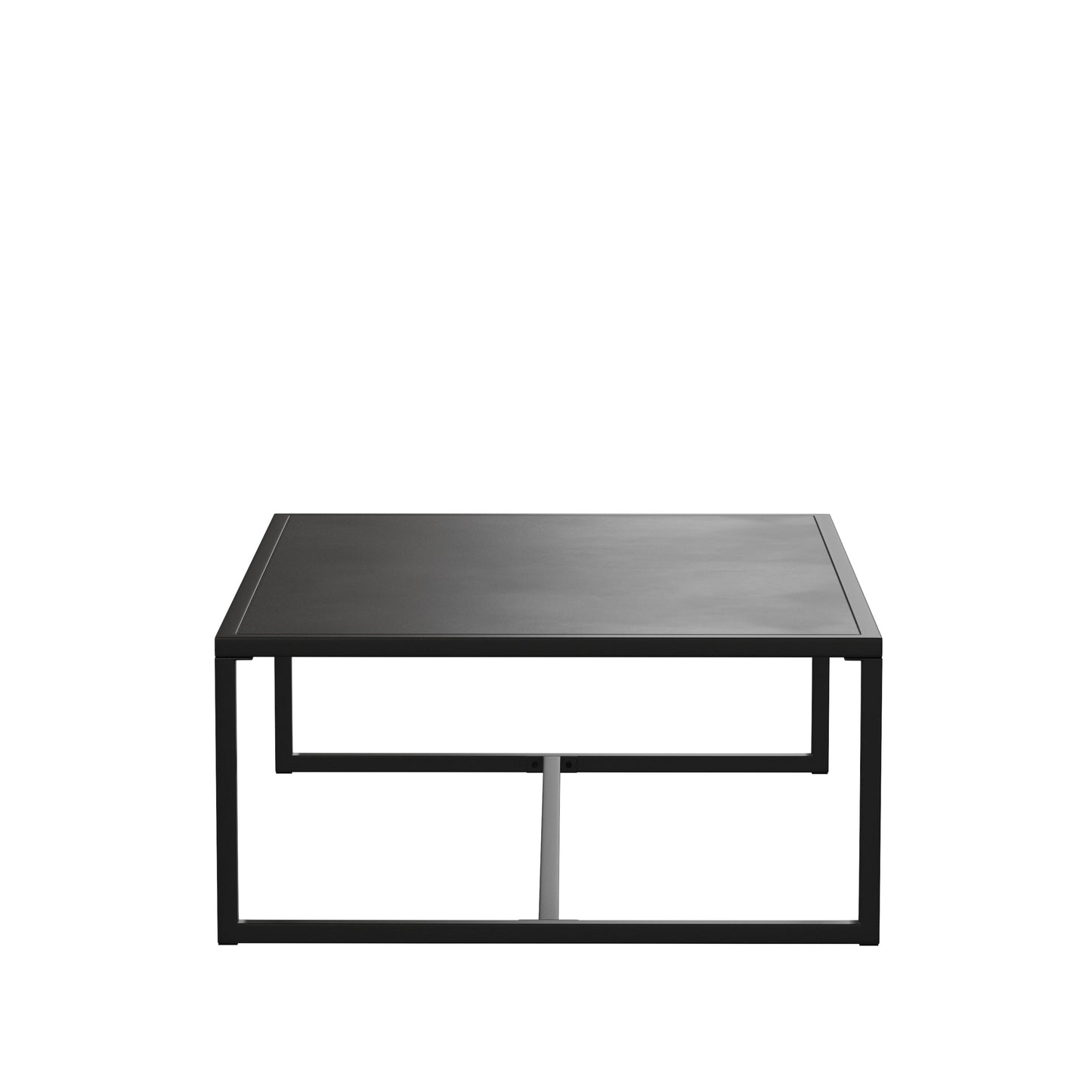 Black Outdoor Coffee Table XU-T6R60USO-1T-BK-GG