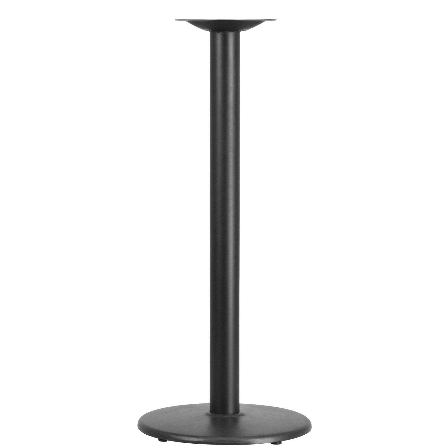 Black 18 RND Bar Height Base XU-TR18-BAR-GG