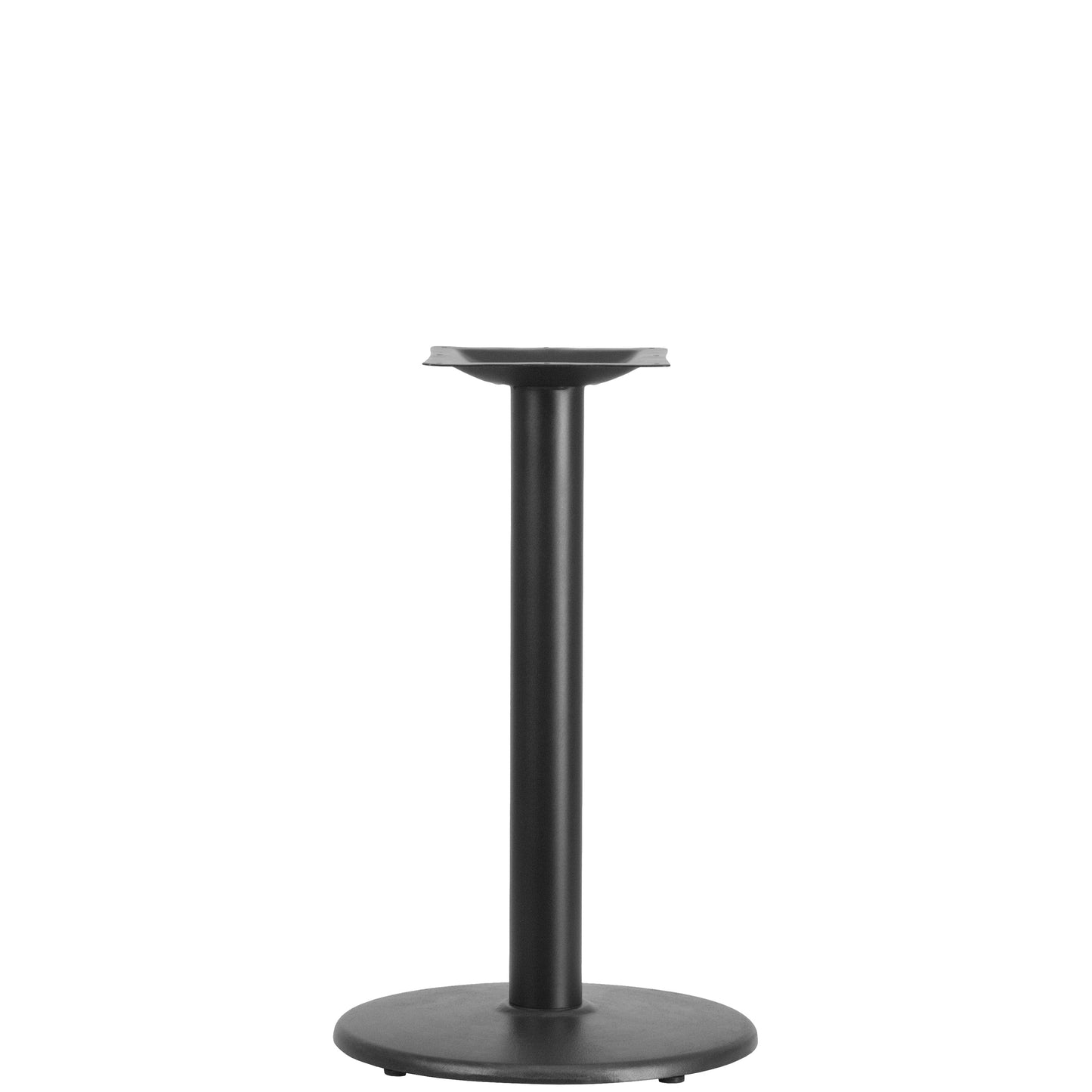 Black 18 RND Table Height Base XU-TR18-GG