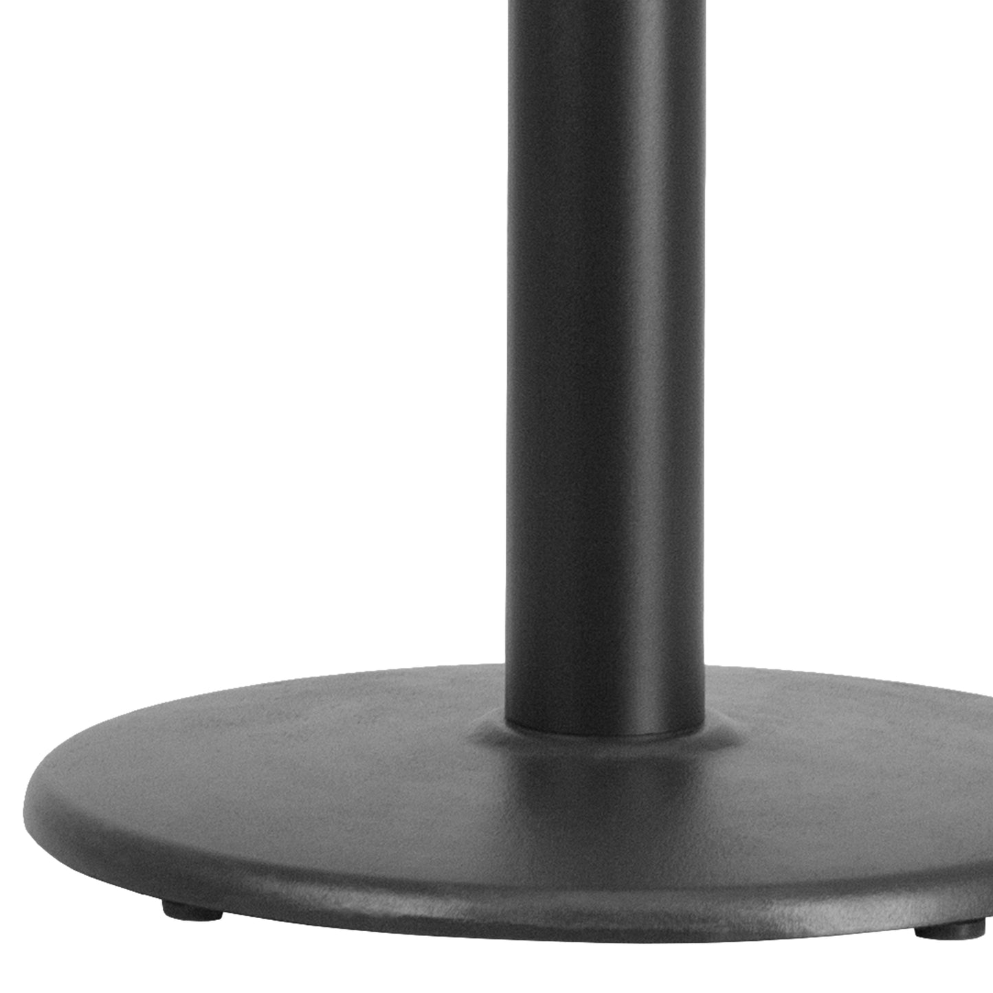 Black 18 RND Table Height Base XU-TR18-GG