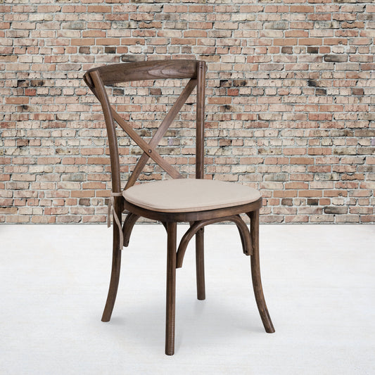 Early Amer. Cross Back Chair XU-X-EA-NTC-GG