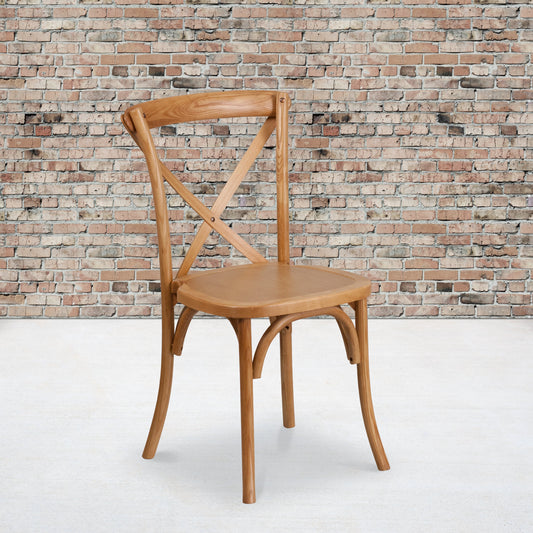 Oak Cross Back Chair XU-X-OAK-GG