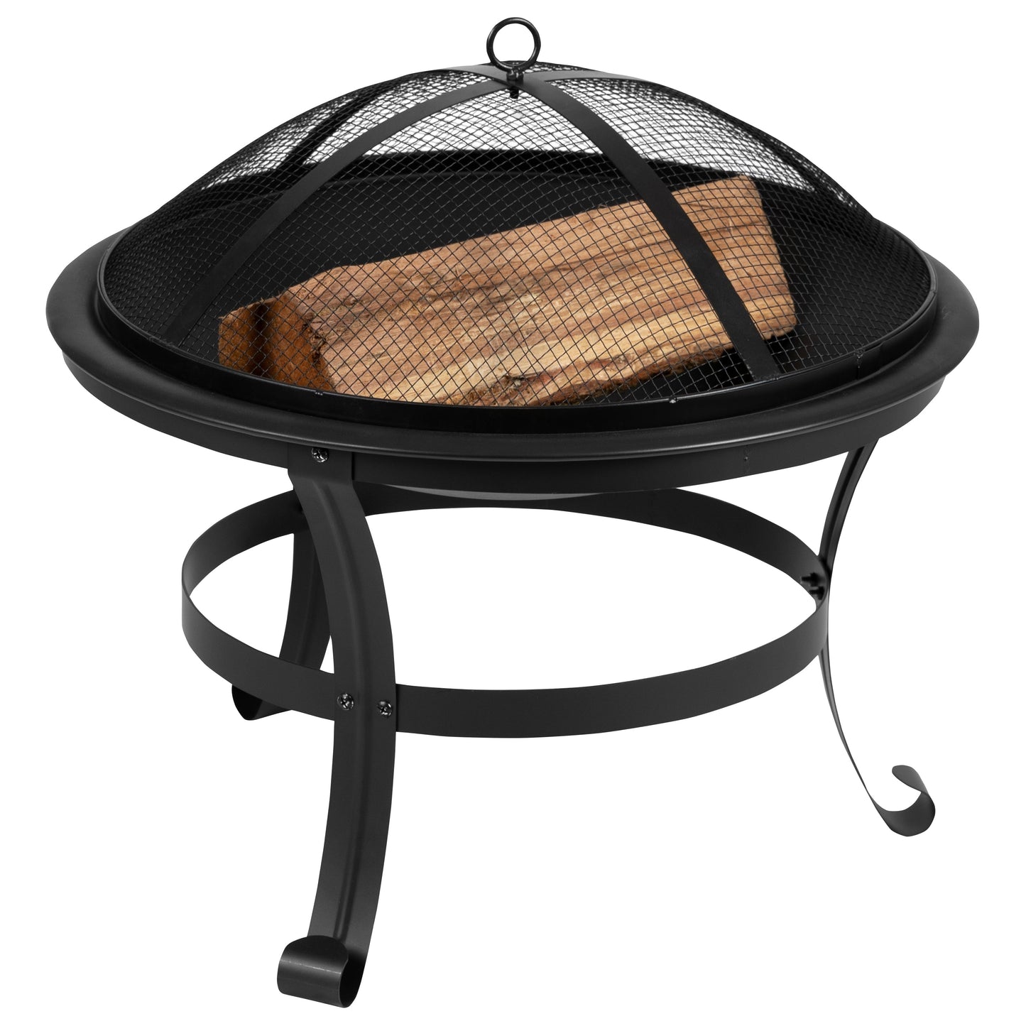 22" Round Wood Burning Firepit YL-202-22-GG