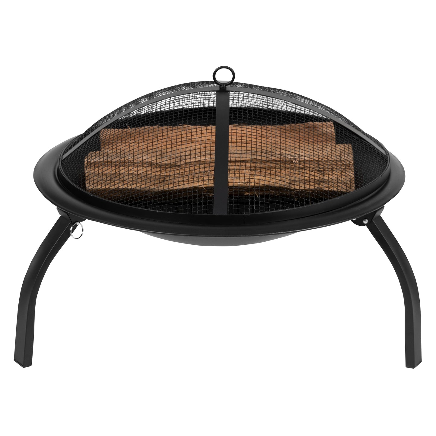 22.5" Round Foldable Firepit YL-230-GG