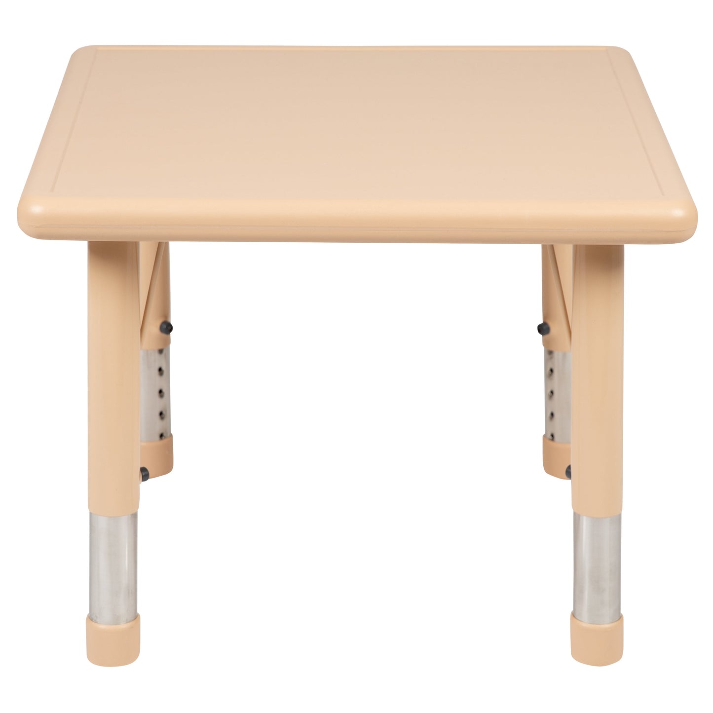 24SQ Plastic Activity Table YU-YCX-002-2-SQR-TBL-NAT-GG