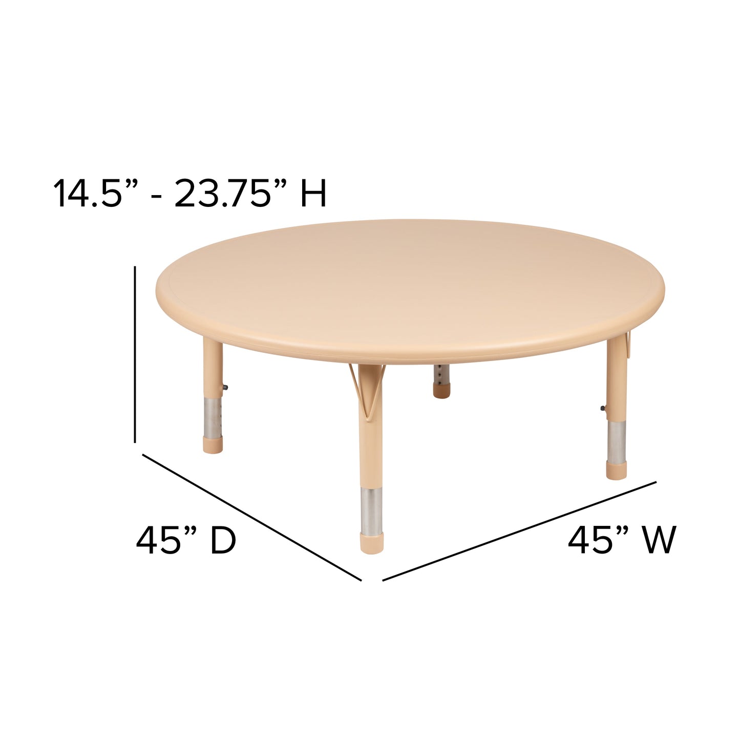 45RD Natural Activity Table YU-YCX-005-2-ROUND-TBL-NAT-GG