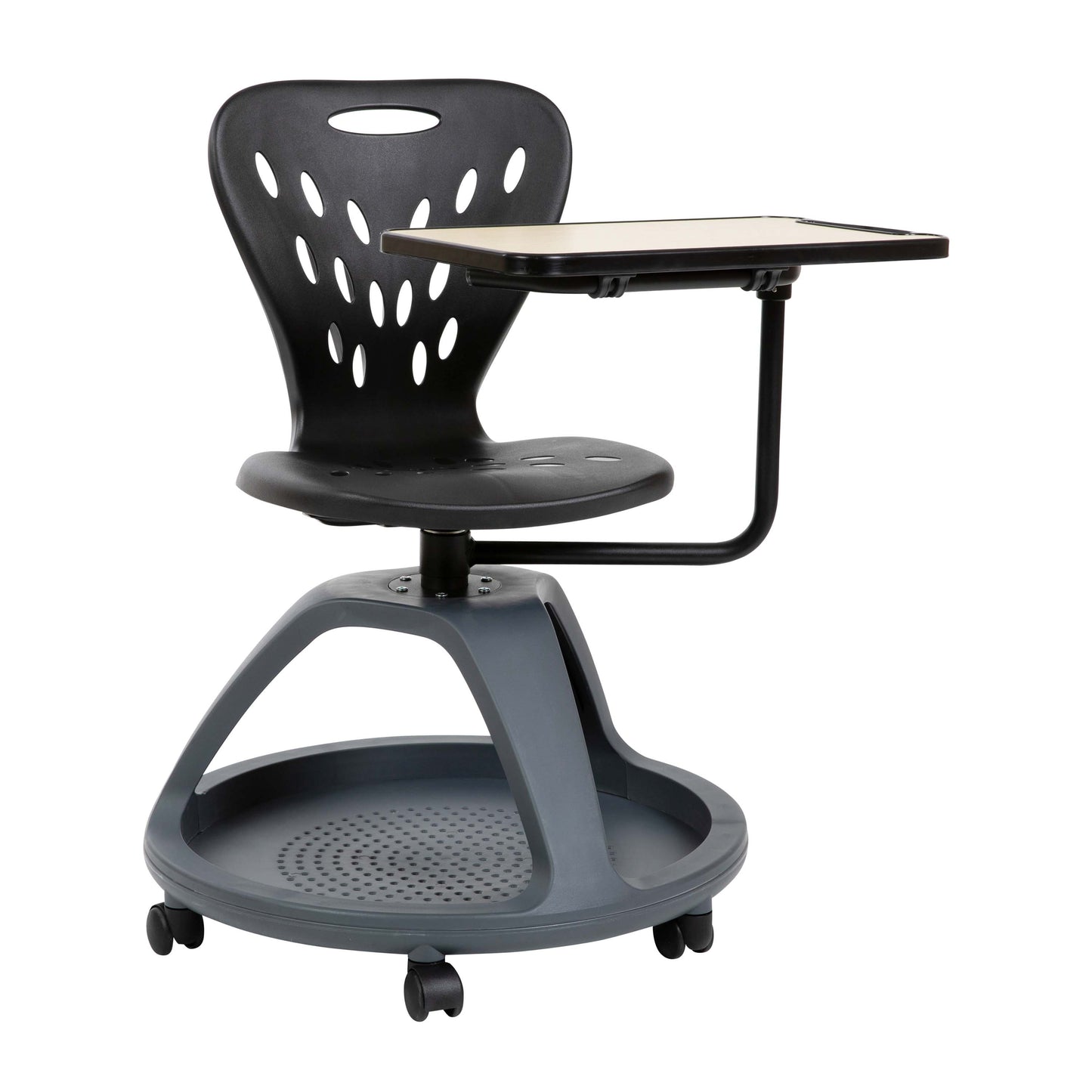 Mobile Desk Chair - Black YU-YCX-019-BK-GG