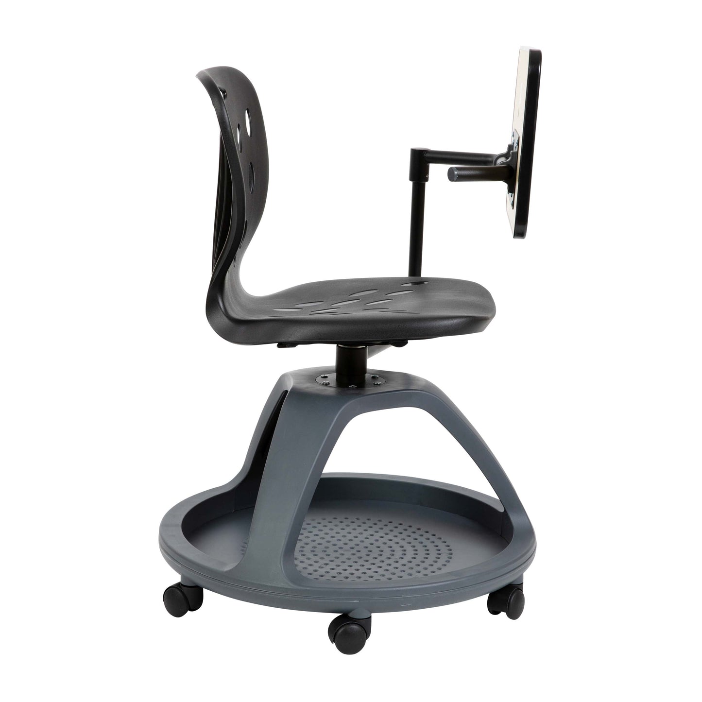 Mobile Desk Chair - Black YU-YCX-019-BK-GG