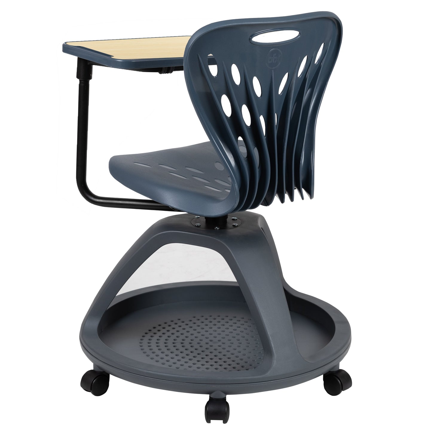 Mobile Desk Chair - Dark Gray YU-YCX-019-DG-GG