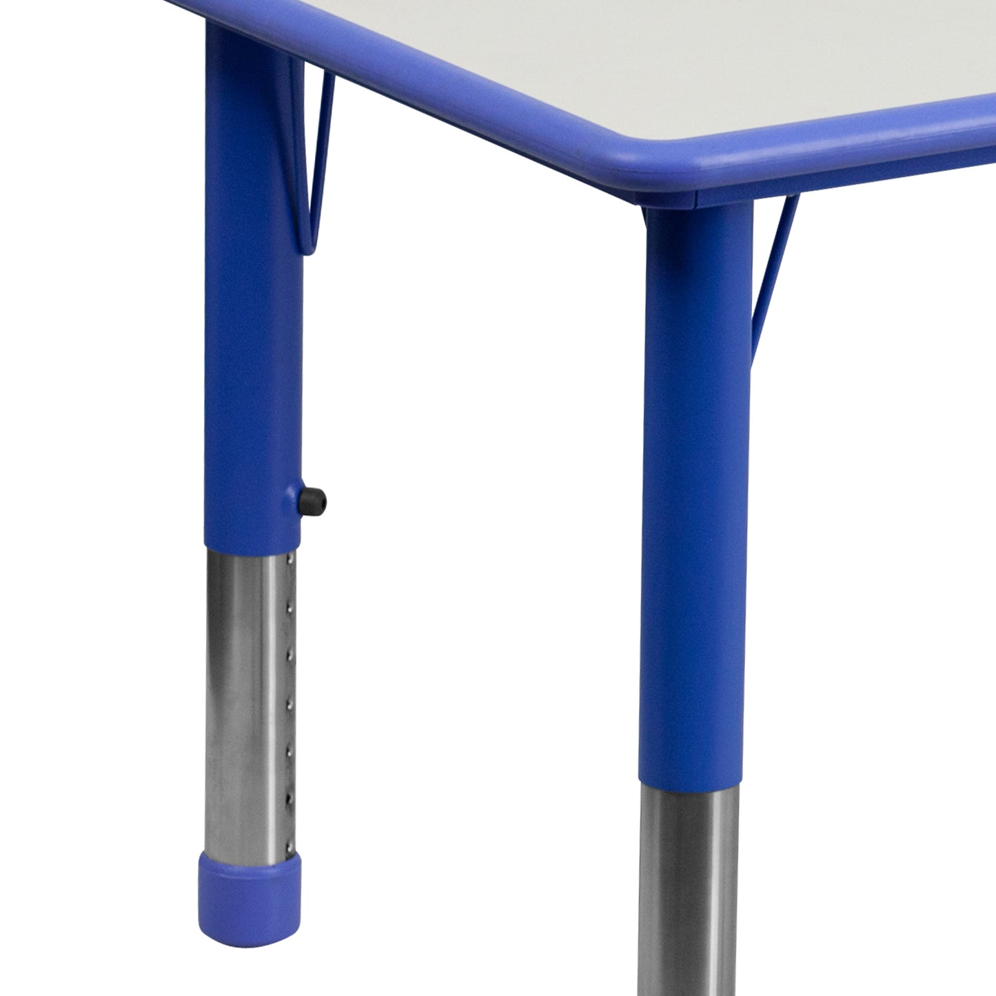 23x47 Blue Activity Table Set YU-YCY-060-0036-RECT-TBL-BLUE-GG