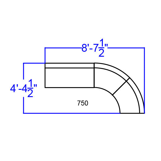 White Leather Recep Set, 3 PC ZB-803-750-SET-WH-GG