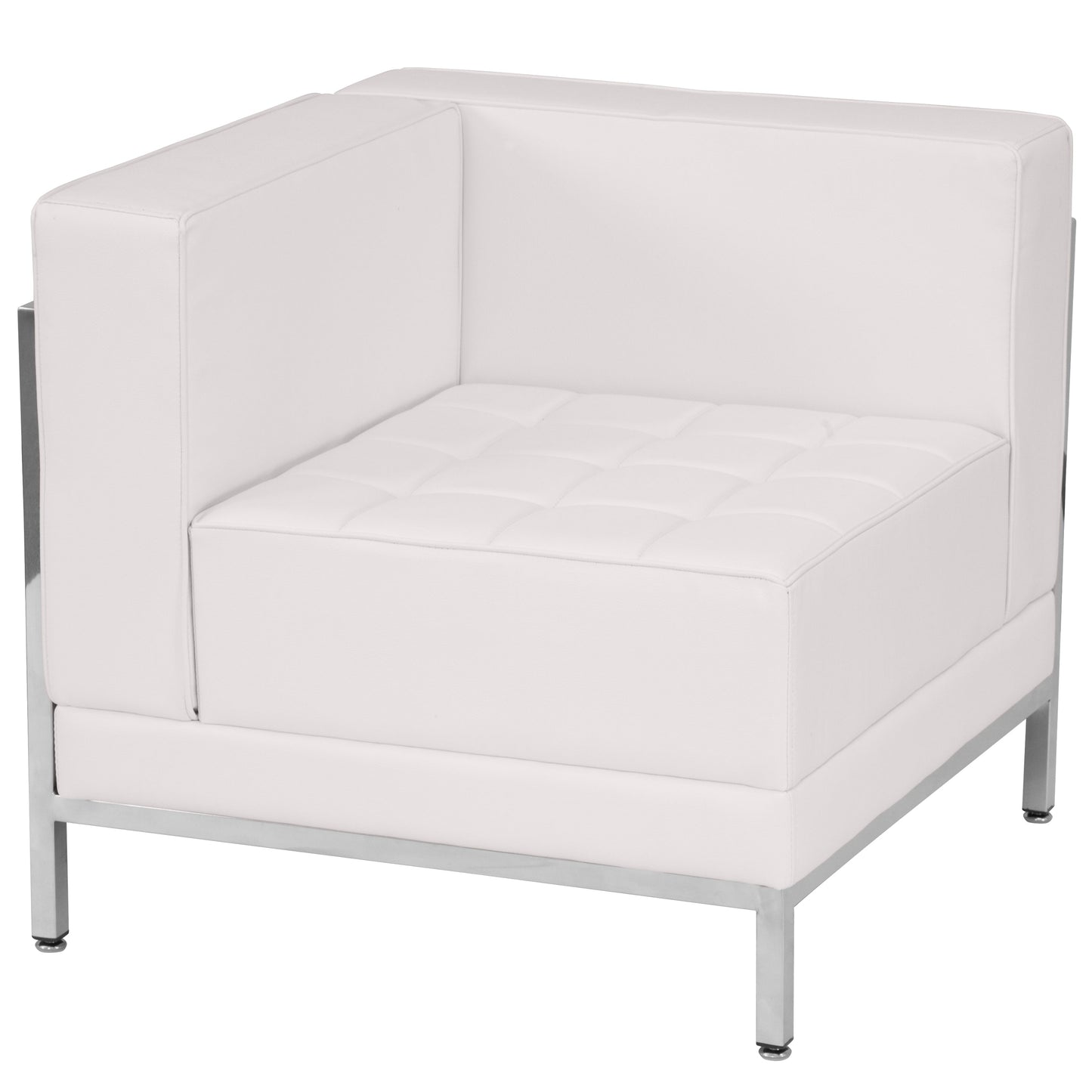 White Leather Lounge Set,12 PC ZB-IMAG-SET21-WH-GG