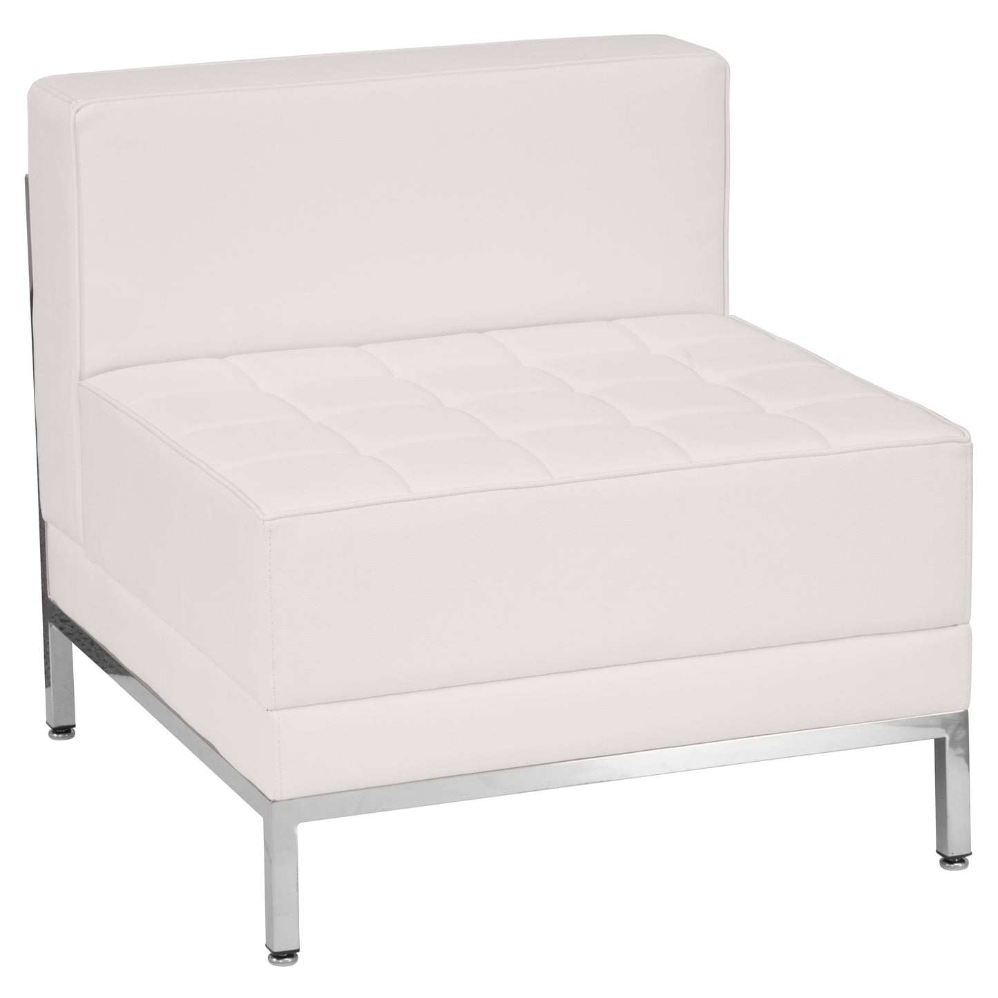 White Leather Lounge Set,12 PC ZB-IMAG-SET21-WH-GG