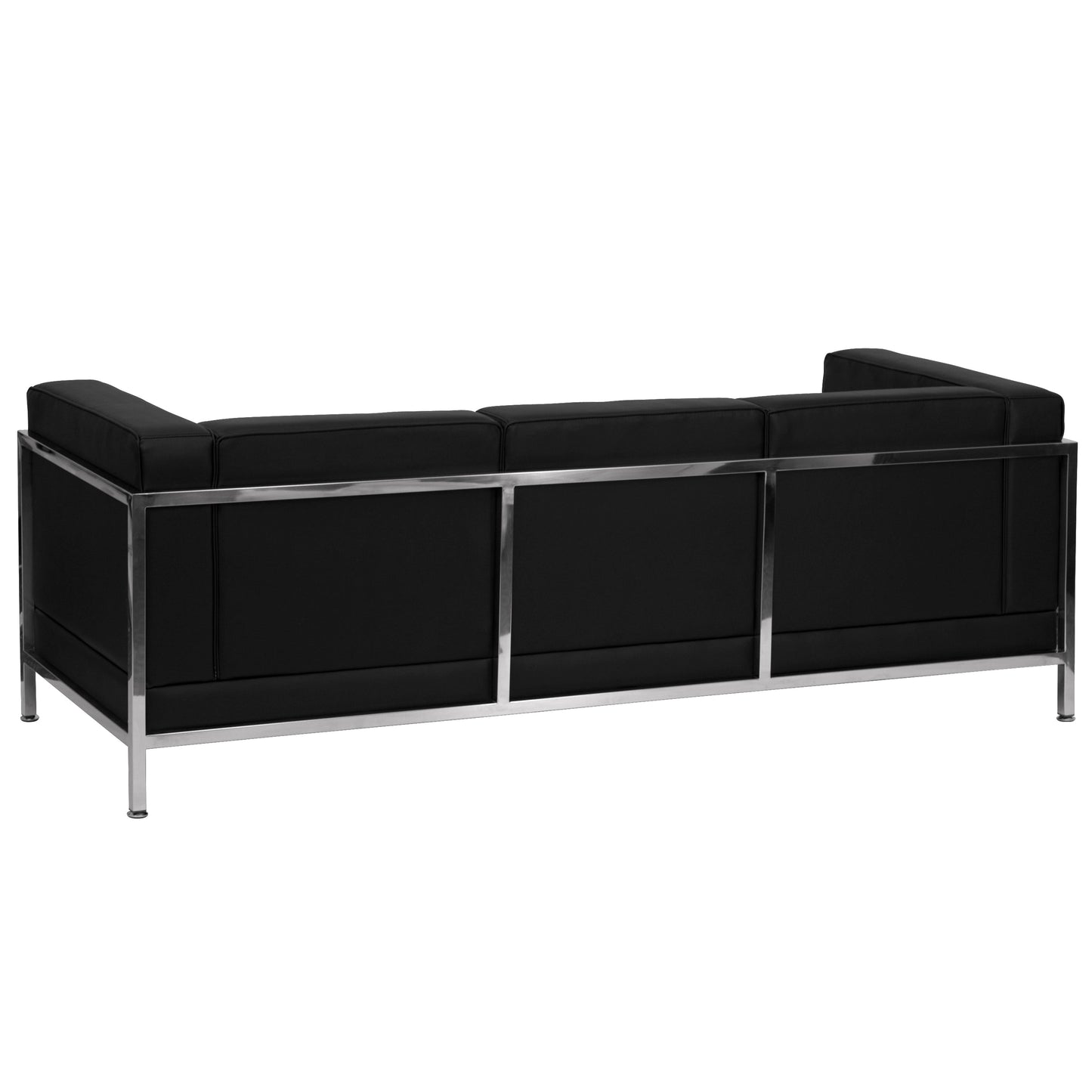 Black Leather Sofa ZB-IMAG-SOFA-GG