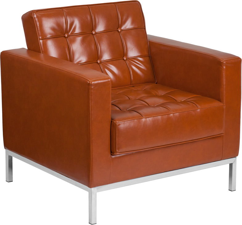 Cognac Leather Chair ZB-LACEY-831-2-CHAIR-COG-GG