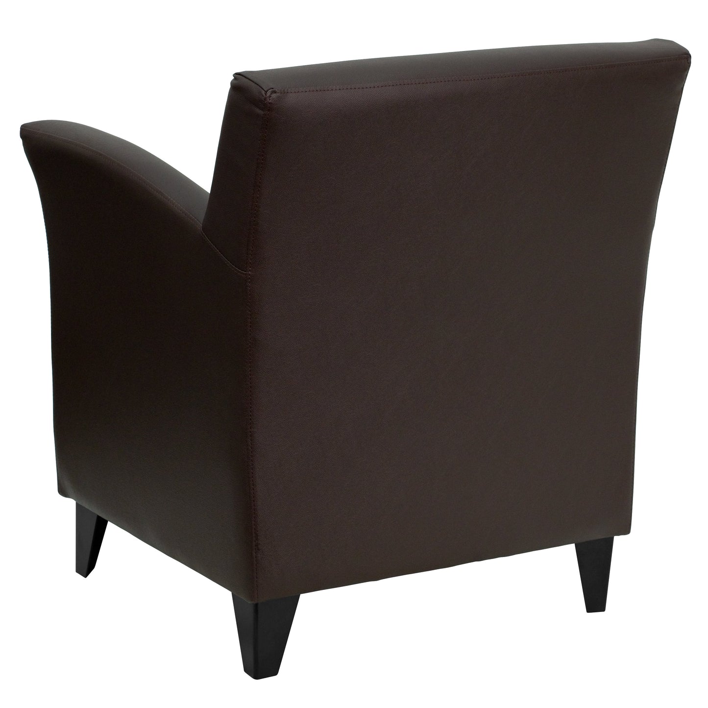 Brown Leather Guest Chair ZB-ROMAN-BROWN-GG