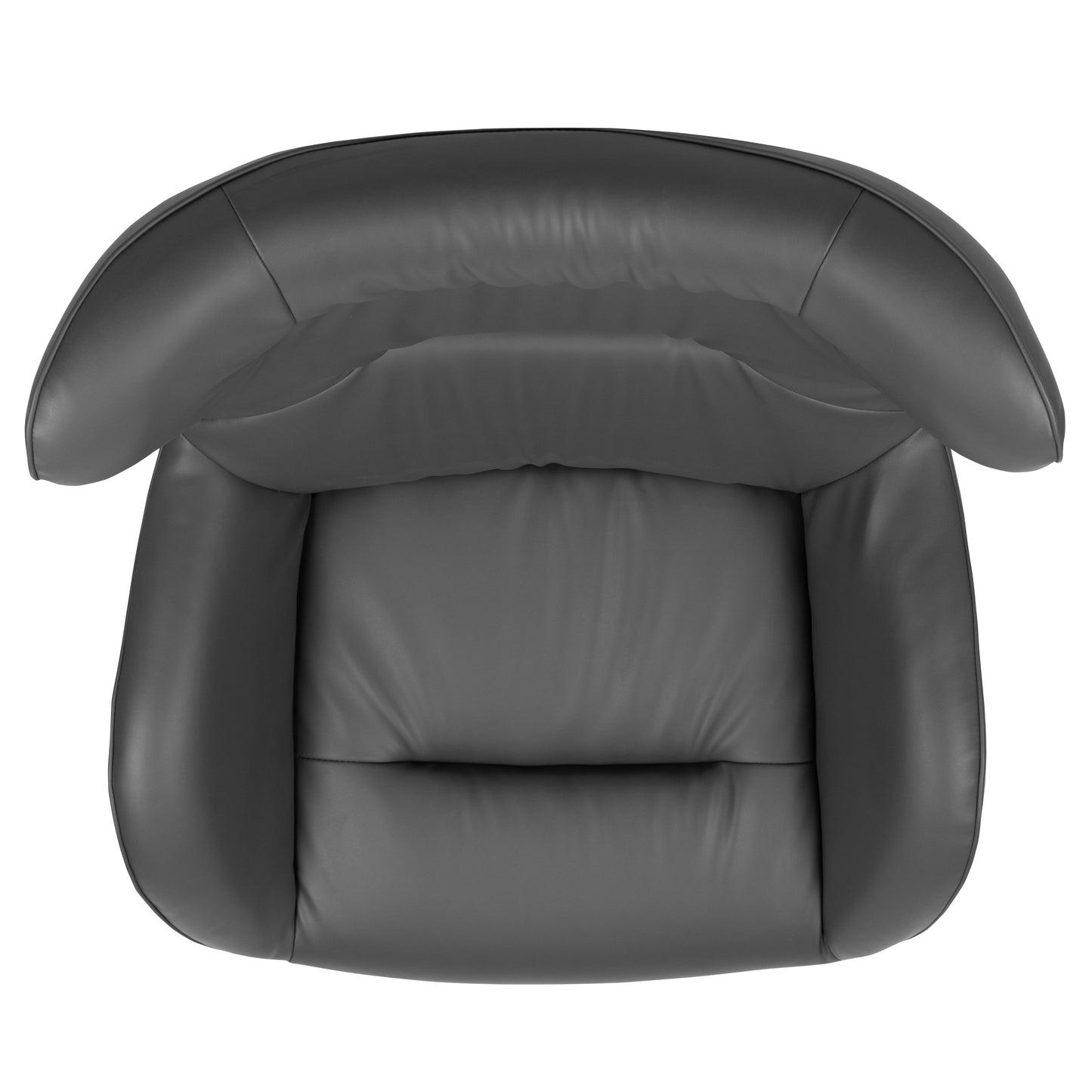 Gray LeatherSoft Swivel Chair ZB-WING-GY-LEA-GG