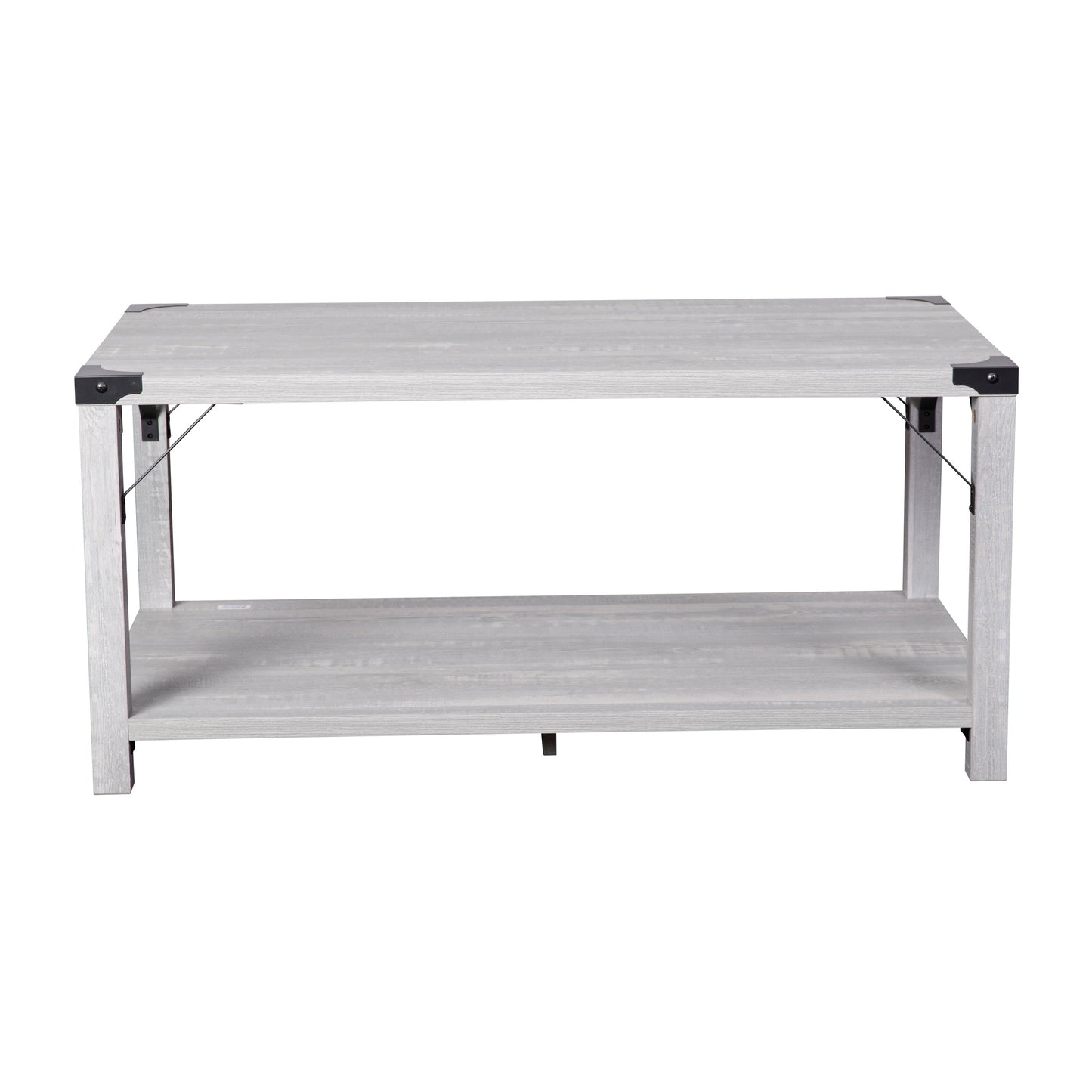 Aspen Gray 2 Tier Coffee Table ZG-037-LTGY-GG