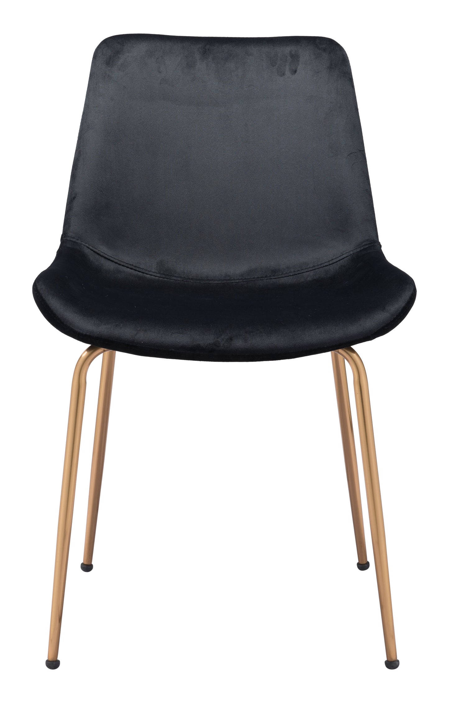 Tony Dining Chair (Set of 2) Black & Gold