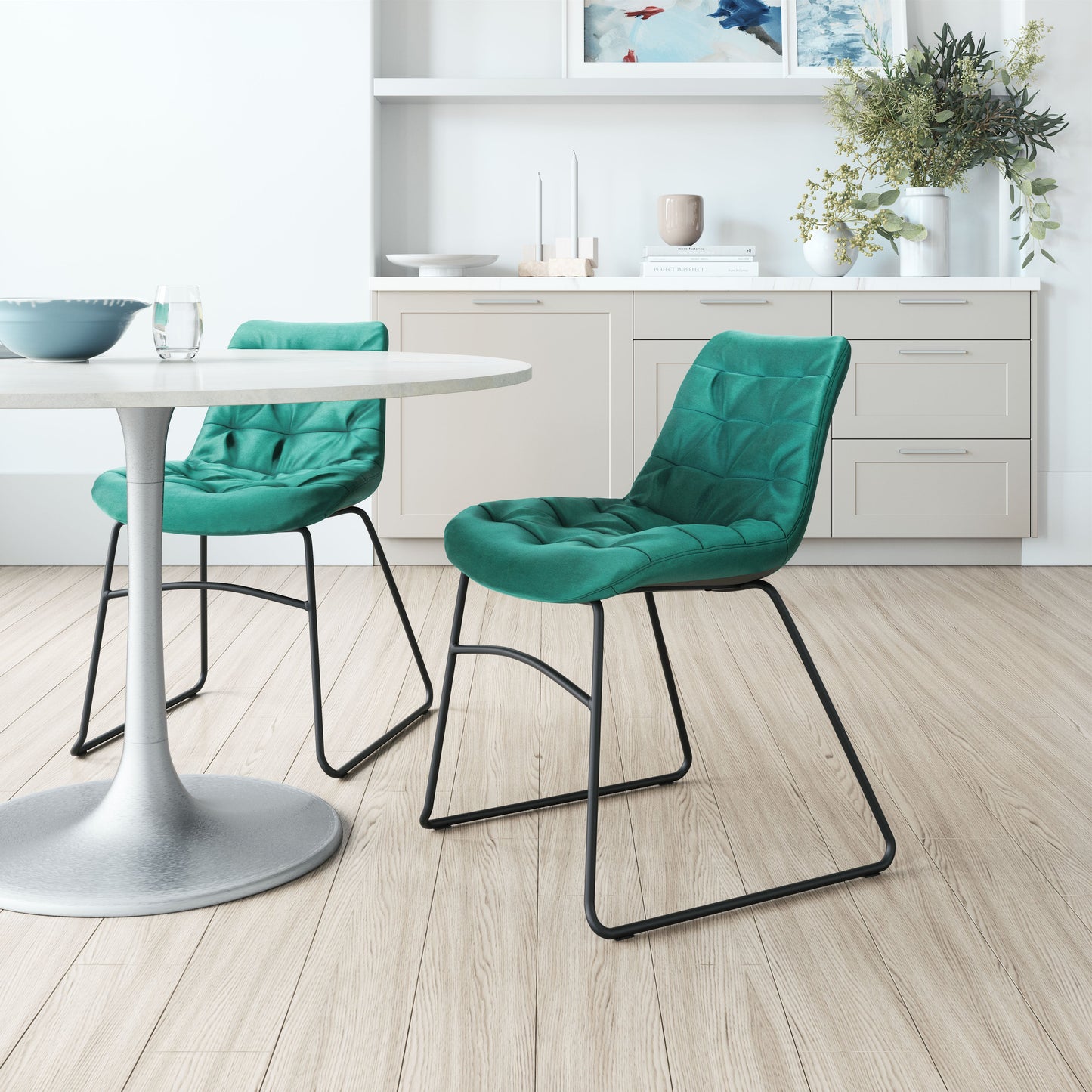 Tammy Dining Chair (Set of 2) Green