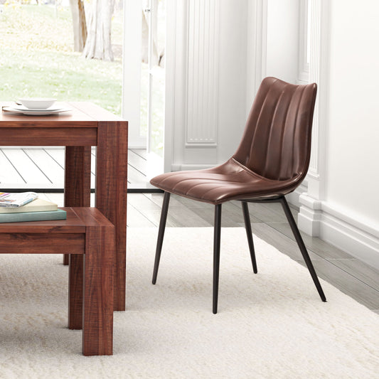 Norwich Dining Chair (Set of 2) Brown