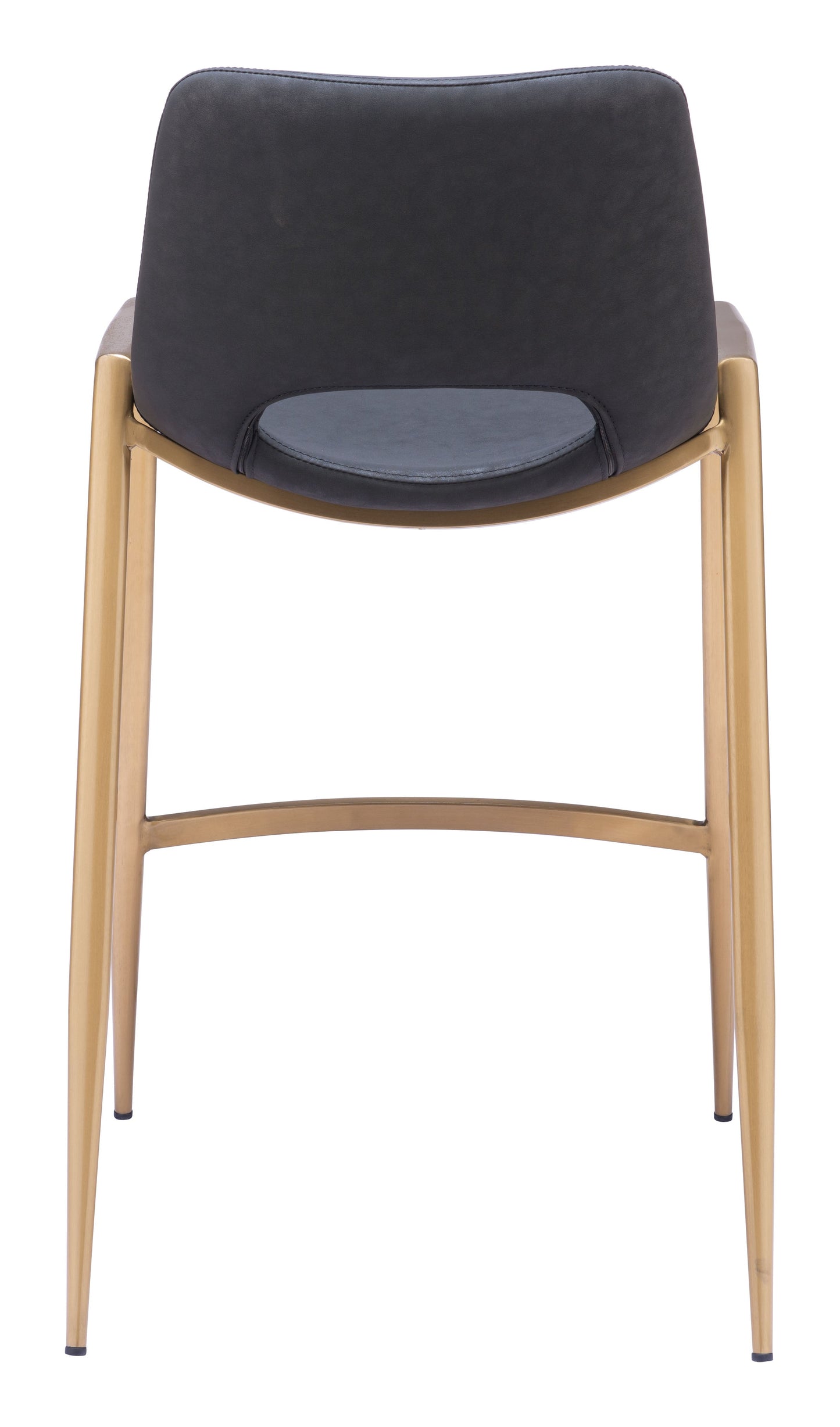 Desi Counter Stool (Set of 2) Black & Gold